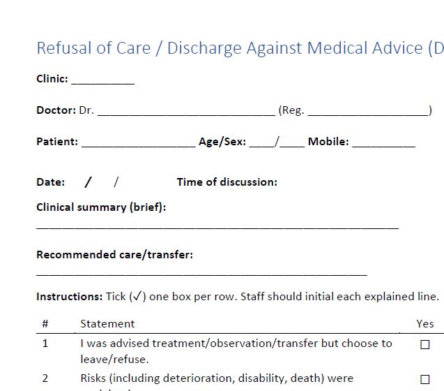 All your clinic paperwork in one place — Download once. Print forever.