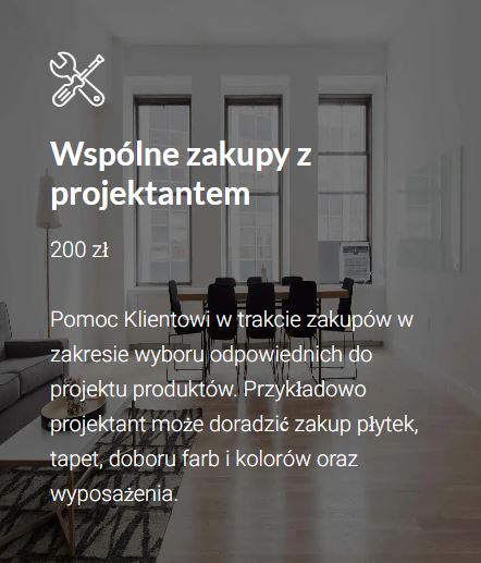 Wspólne zakupy z projektantem