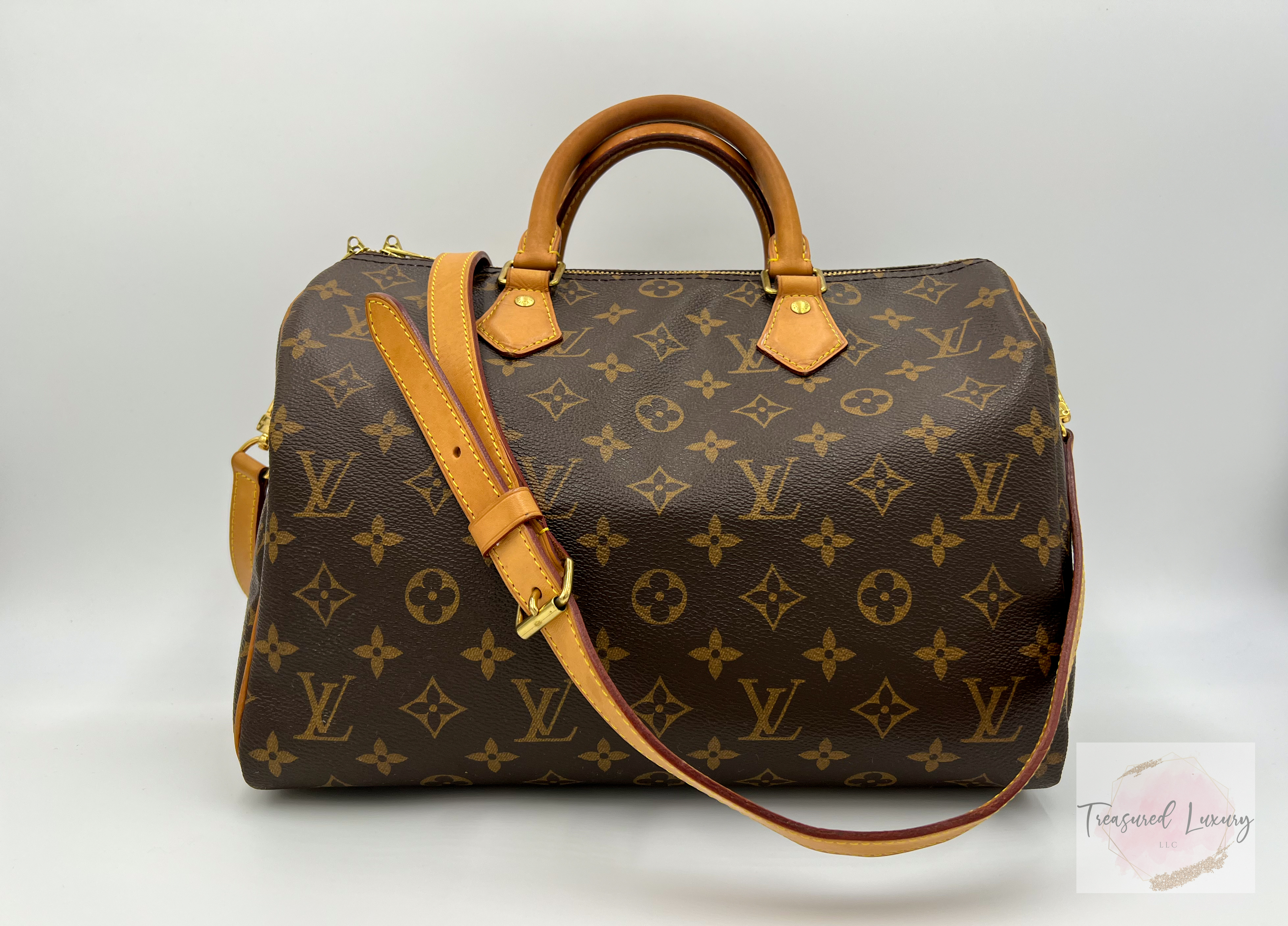 LOUIS VUITTON MONOGRAM SPEEDY BANDOULIERE 30