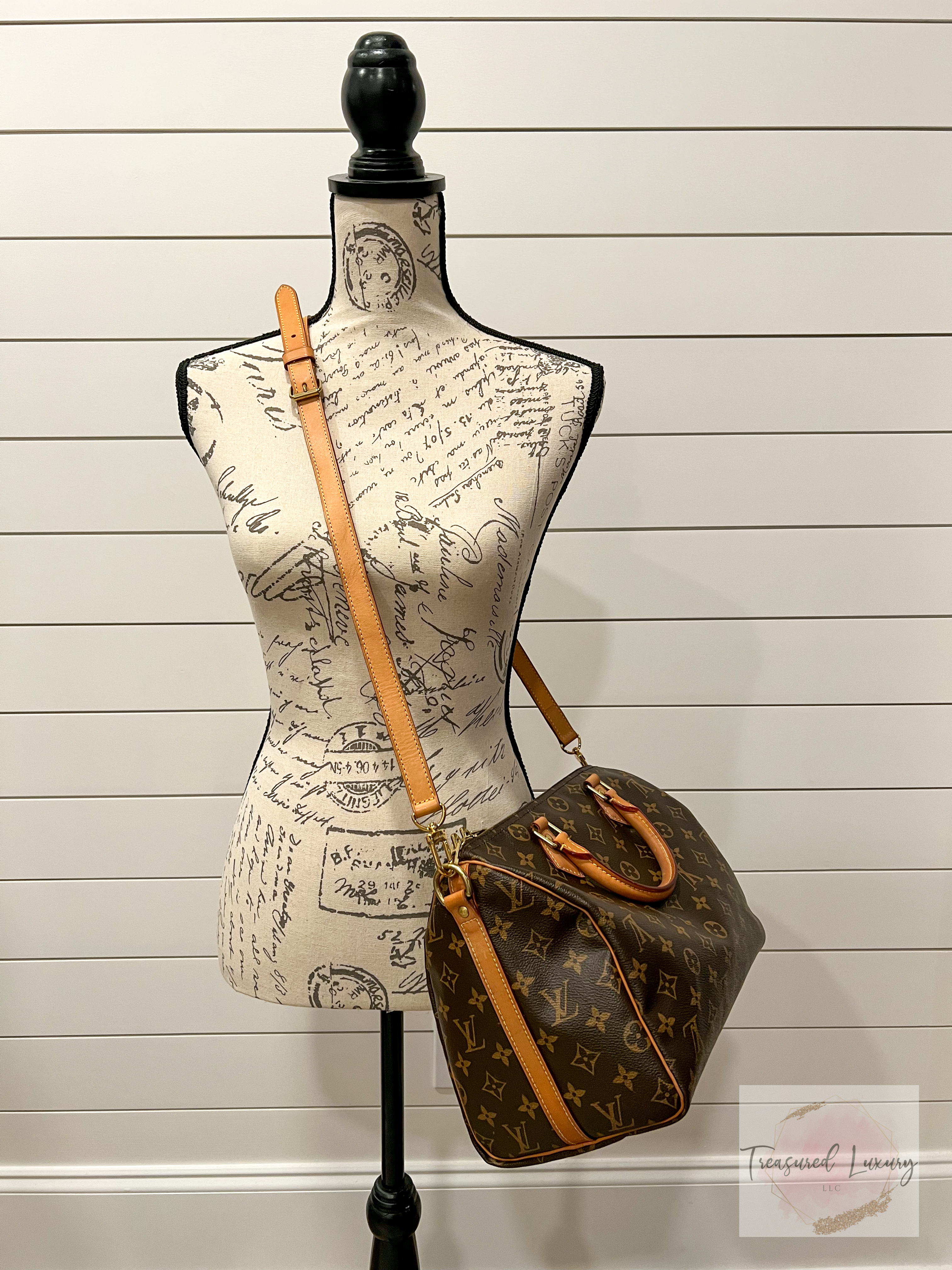 LOUIS VUITTON MONOGRAM SPEEDY BANDOULIERE 30