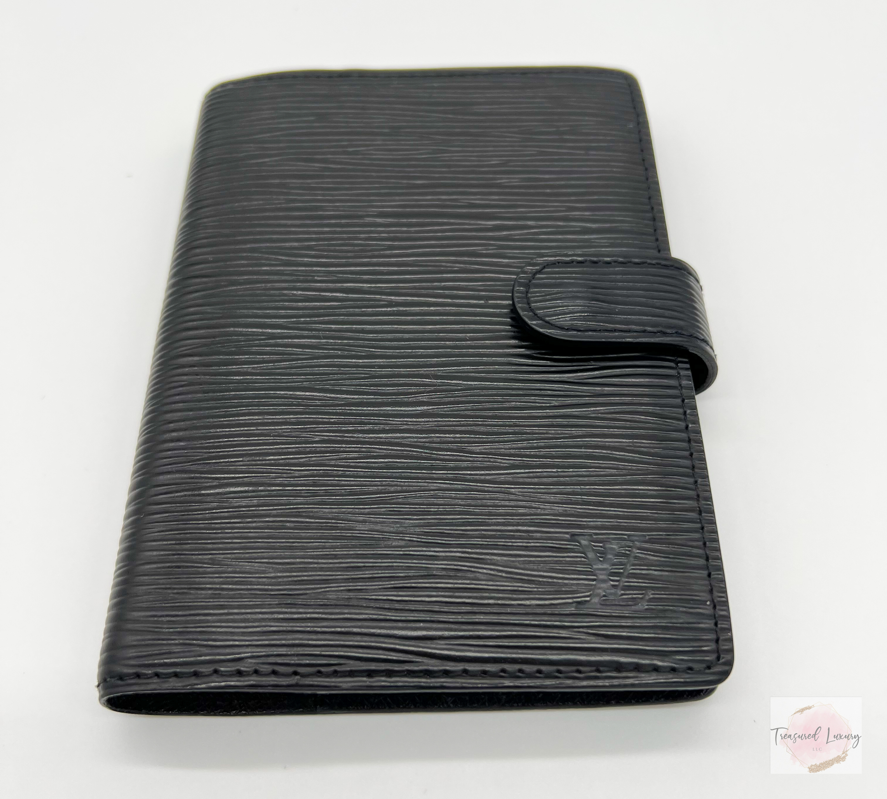 LOUIS VUITTON SMALL RING AGENDA COVER, EPI LEATHER