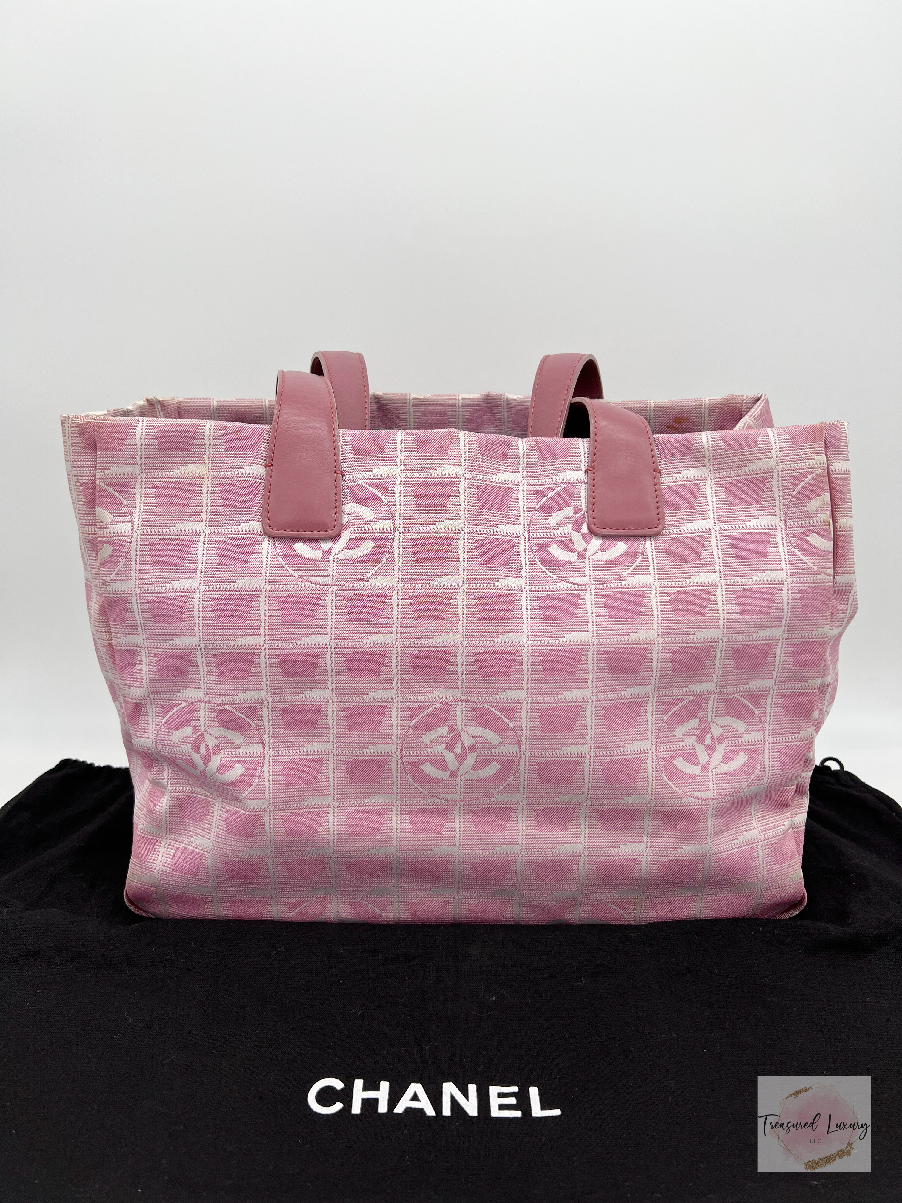 CHANEL NYLON CANVAS NEW TRAVEL LINE, PINK