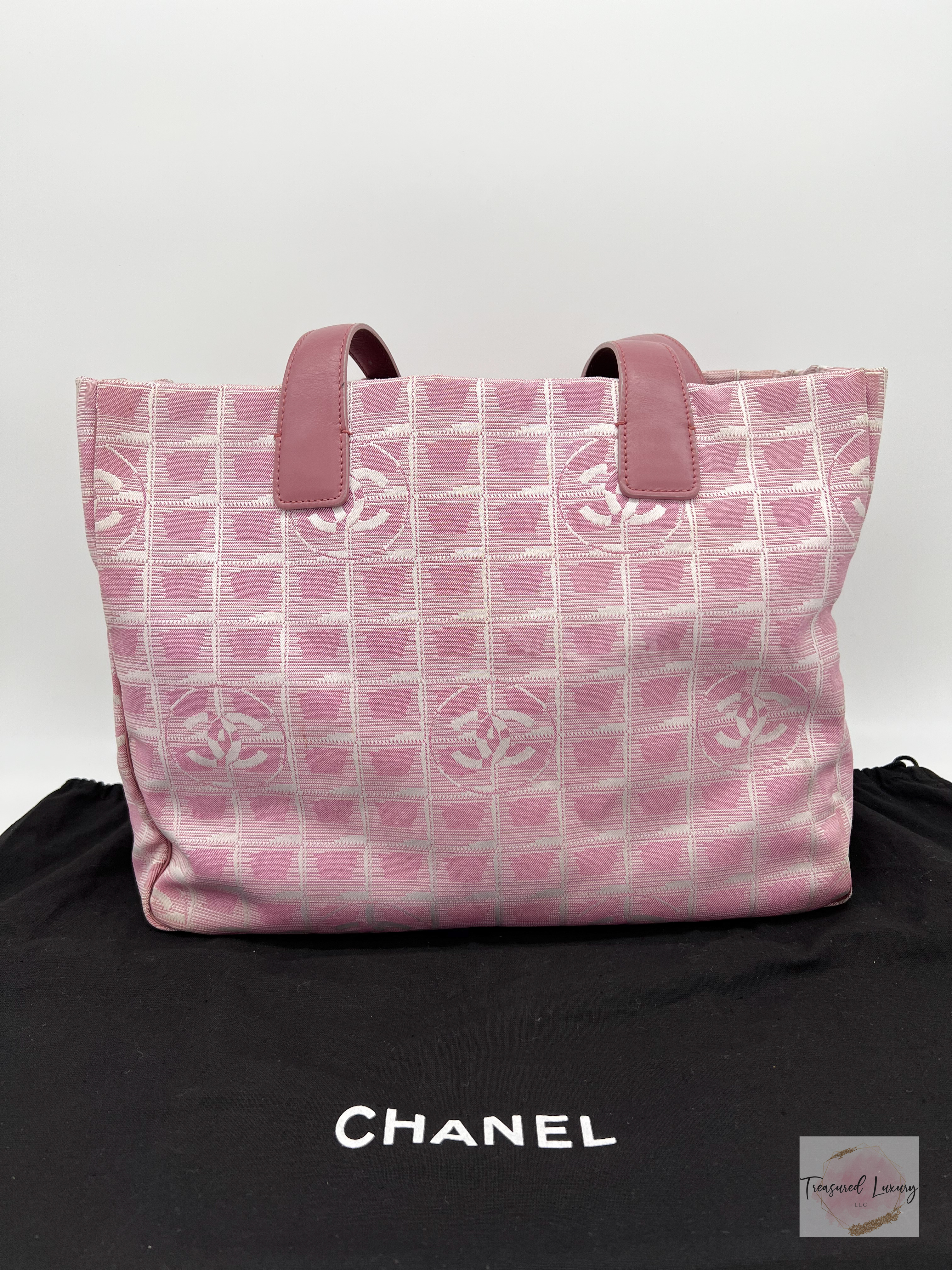 CHANEL NYLON CANVAS NEW TRAVEL LINE, PINK
