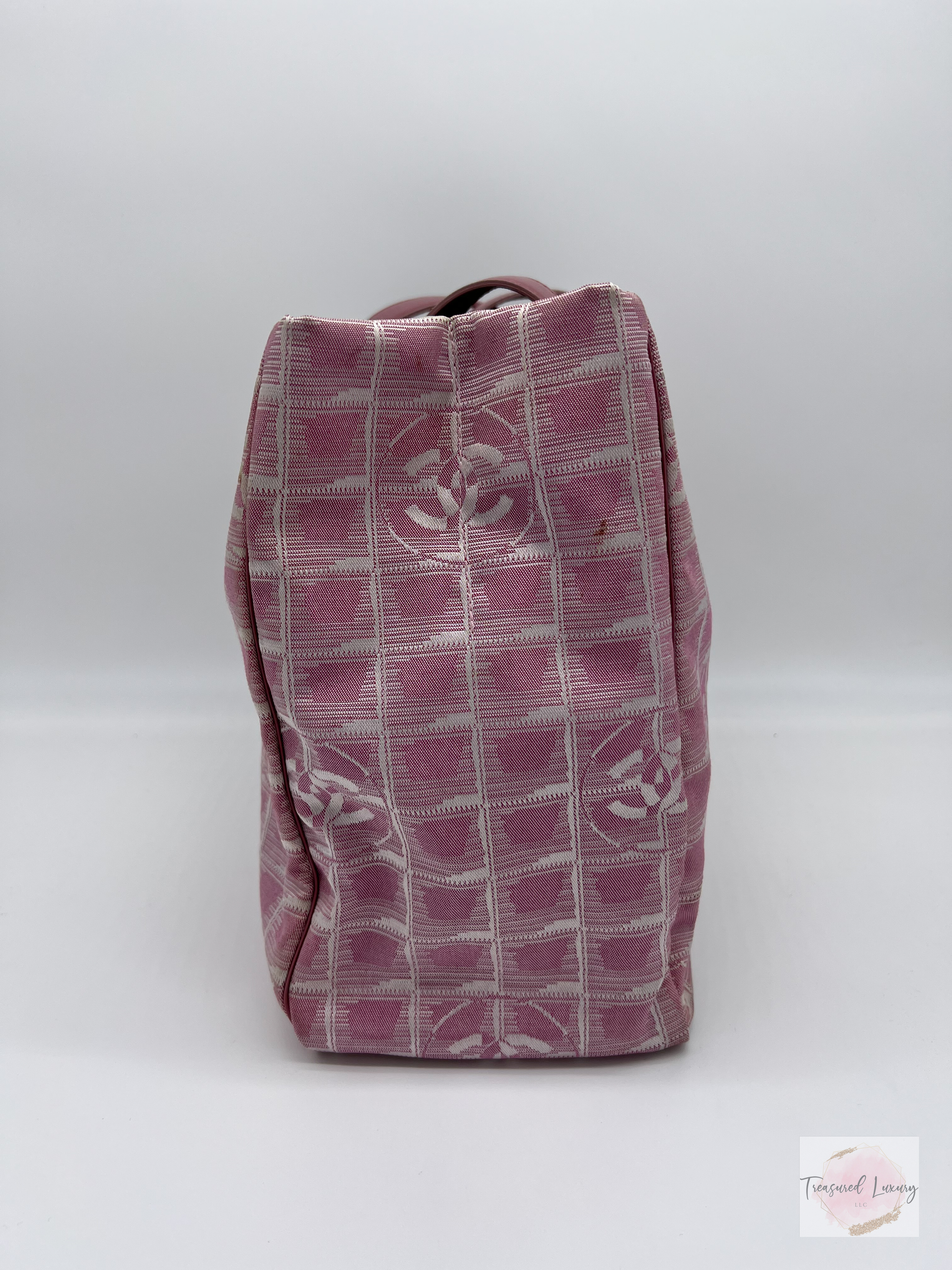CHANEL NYLON CANVAS NEW TRAVEL LINE, PINK