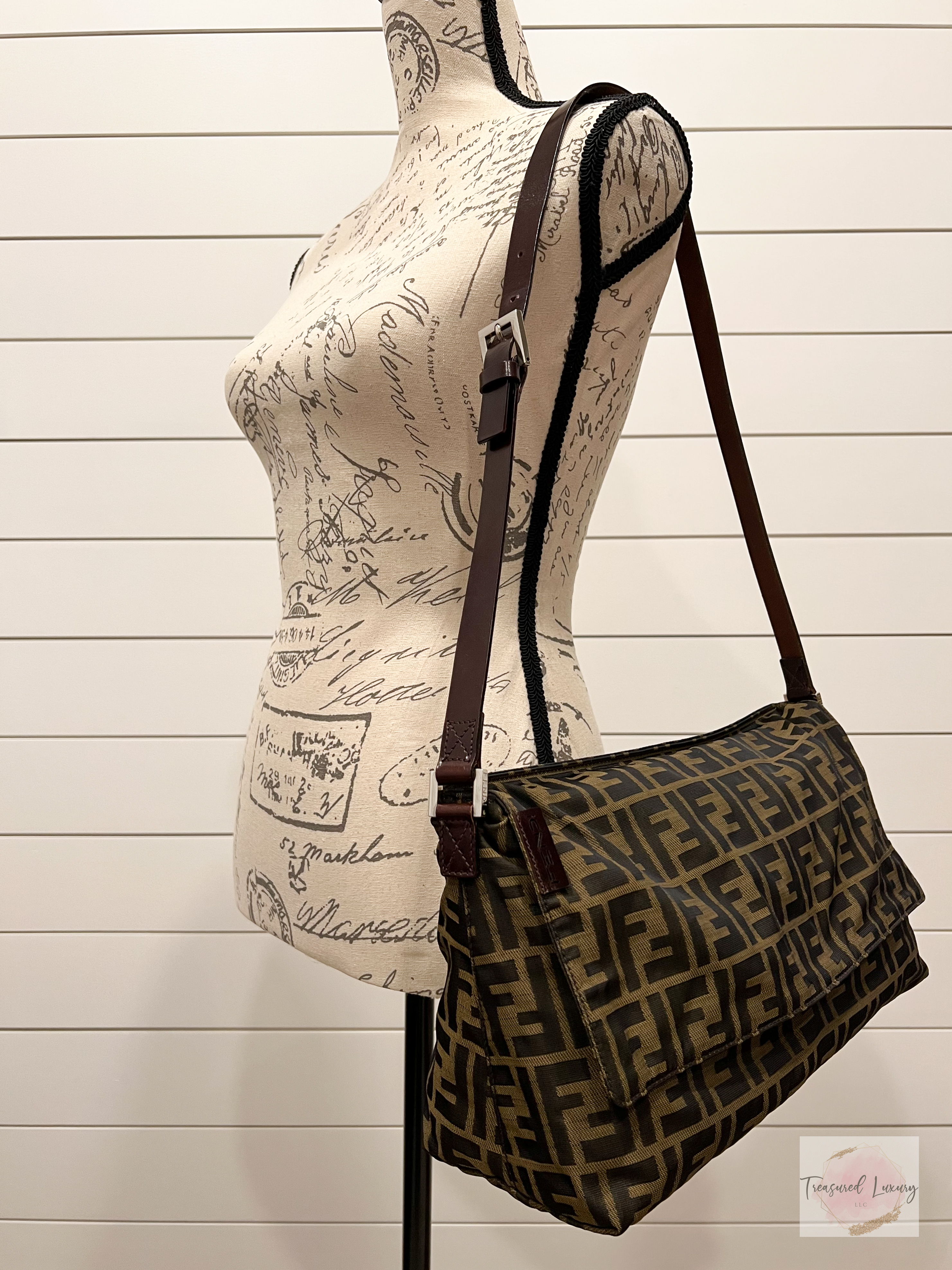 FENDI NYLON ZUCCA PATTERN