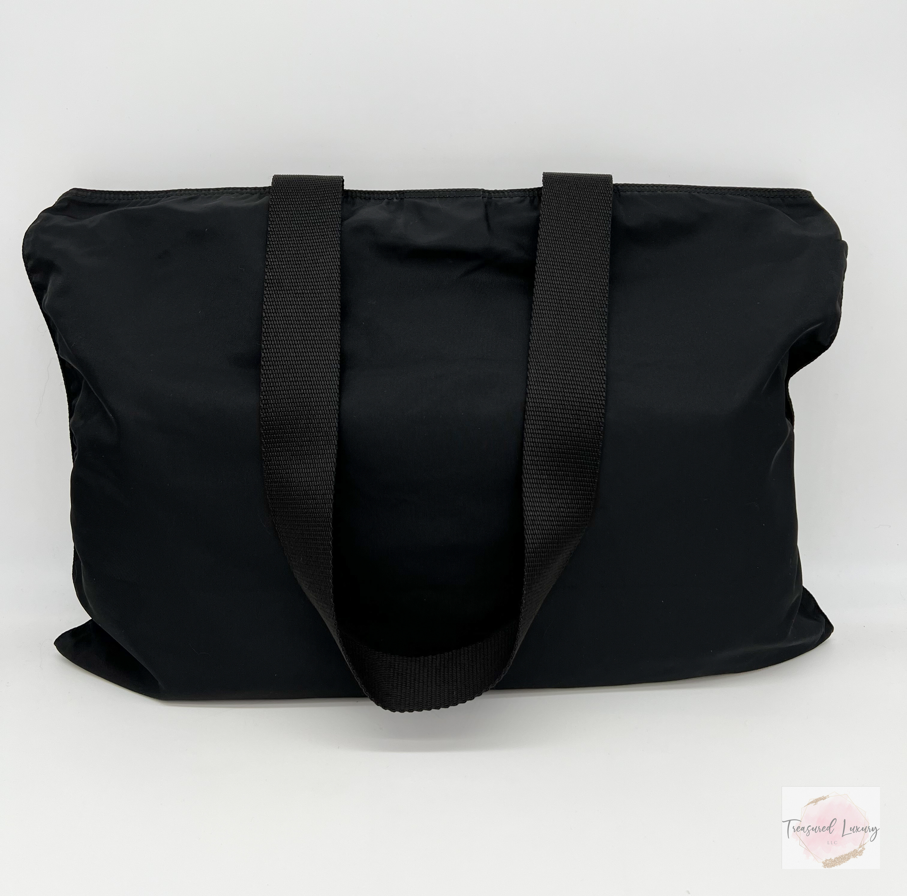 PRADA NYLON TESSUTO TOTE BLACK
