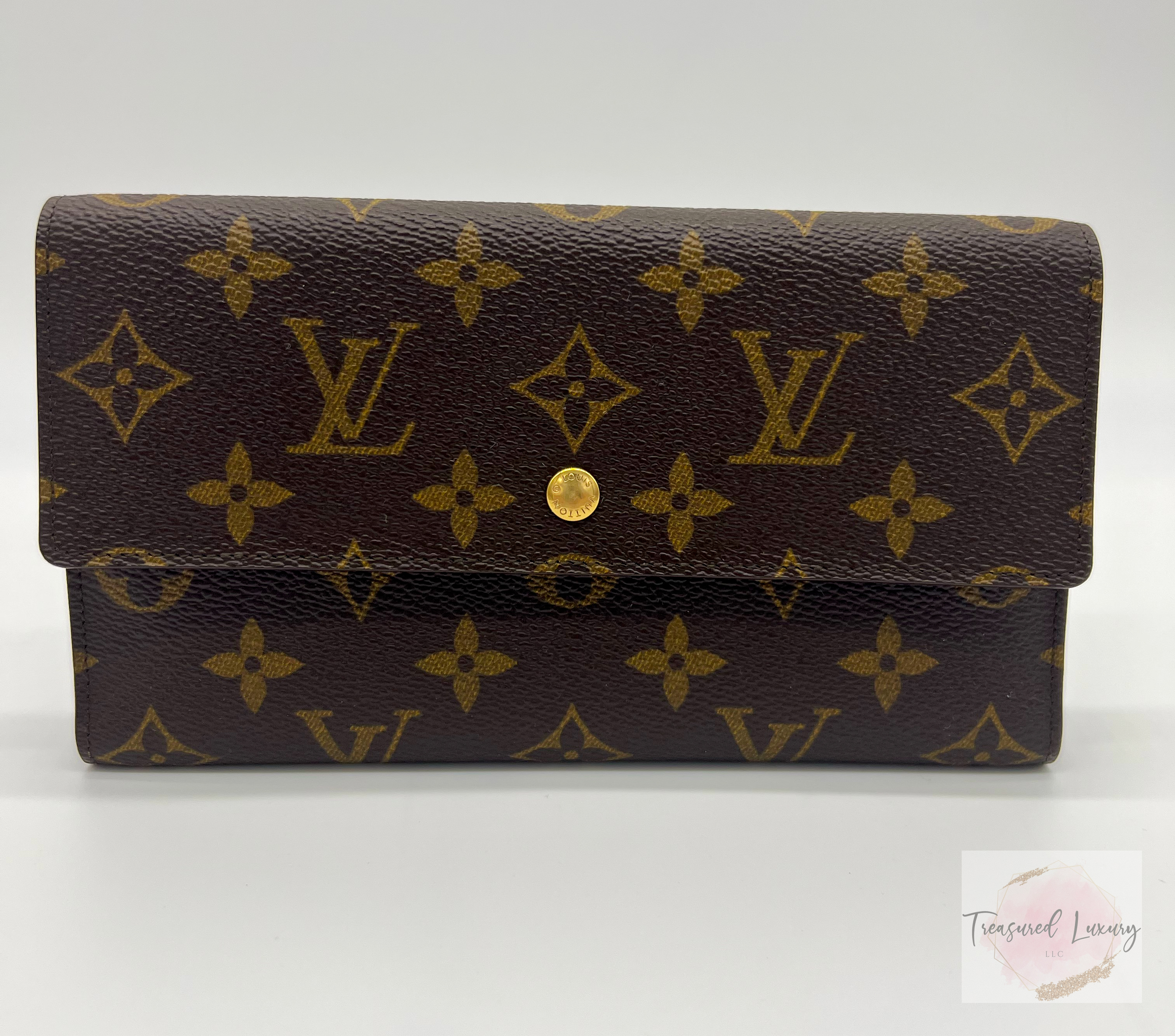 LOUIS VUITTON MONOGRAM CANVAS PORTE-TRESOR INTERNATIONAL WALLET