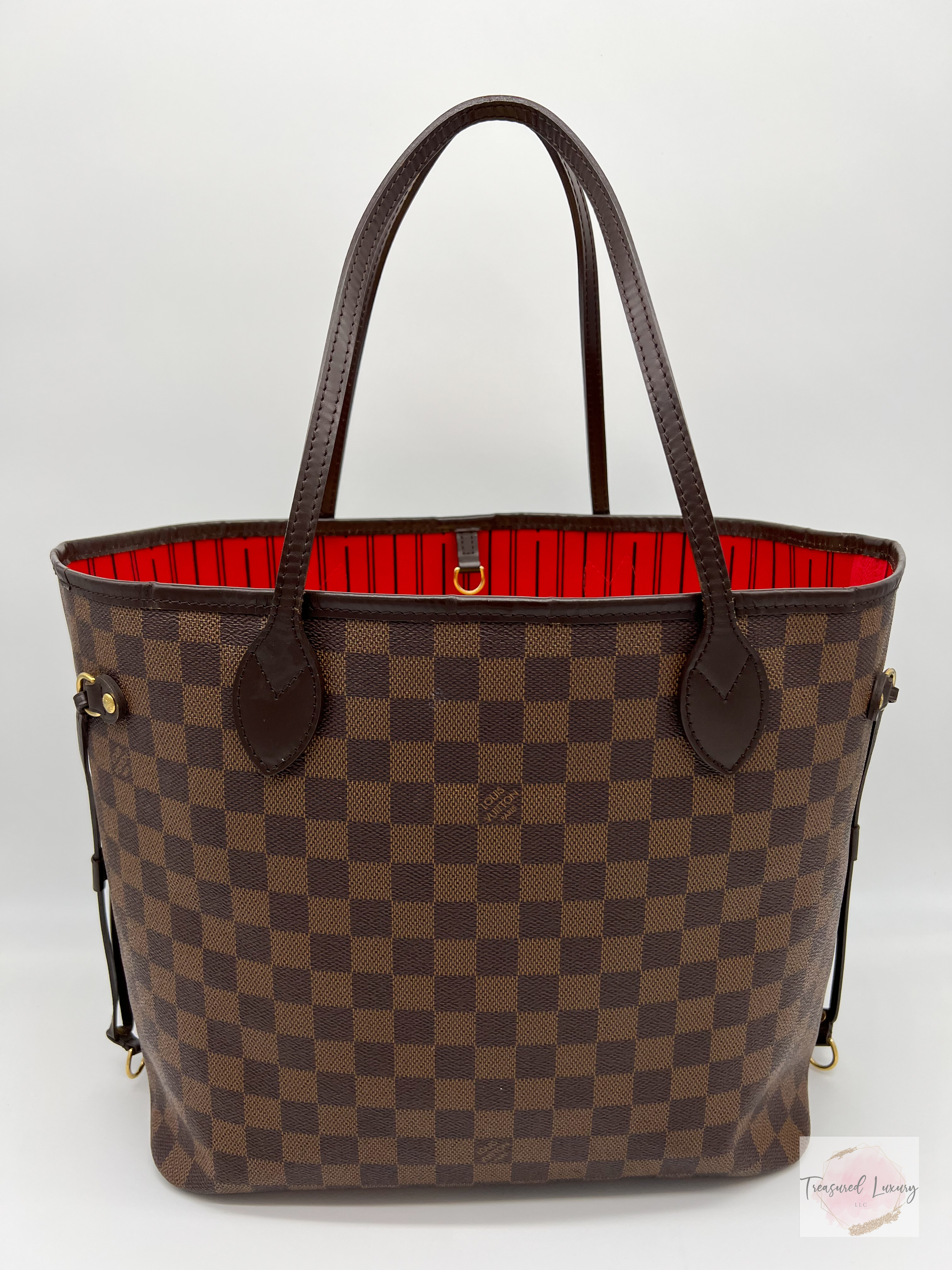 LOUIS VUITTON NEVERFULL DAMIER EBENE MM
