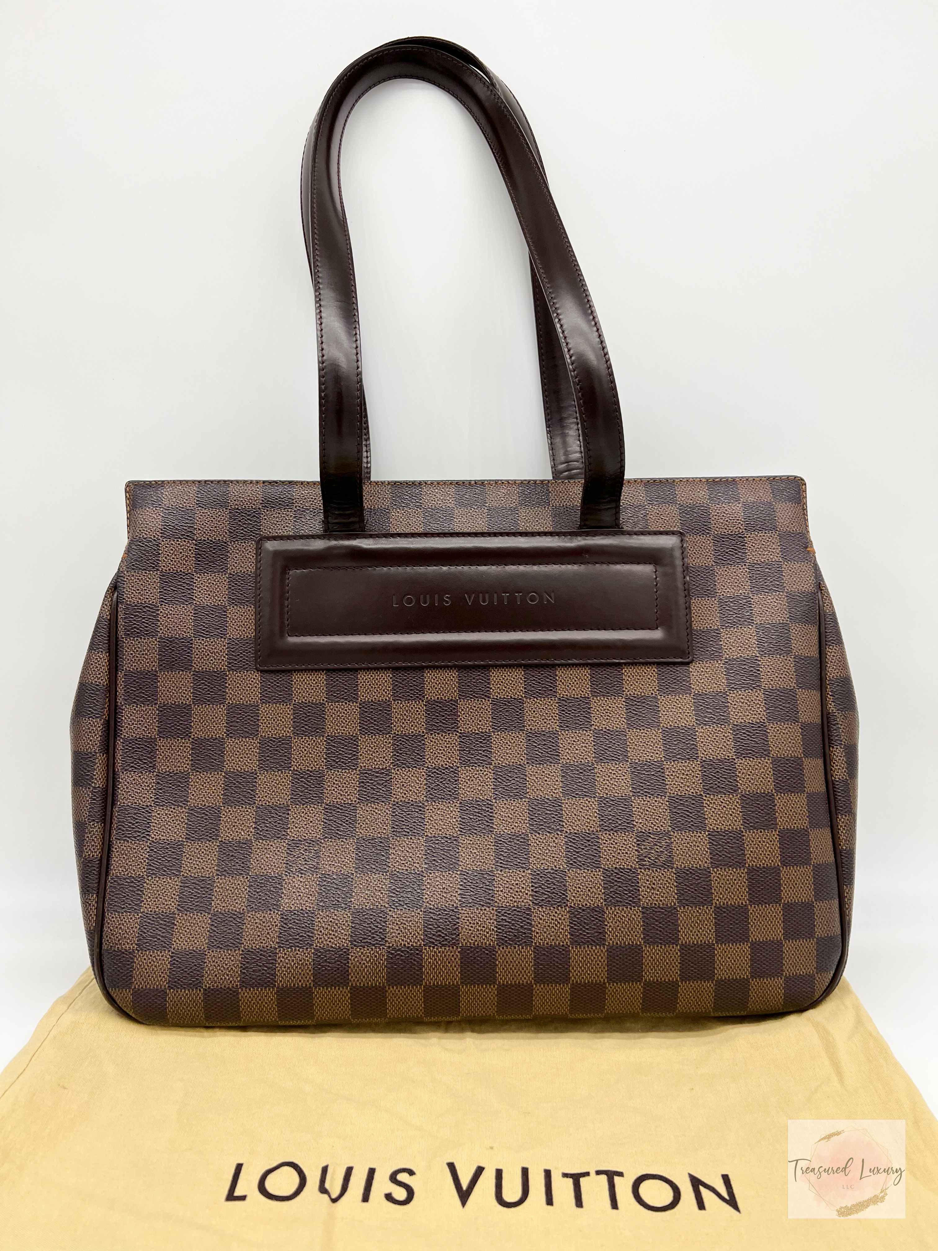LOUIS VUITTON DAMIER EBENE PARIOLI PM