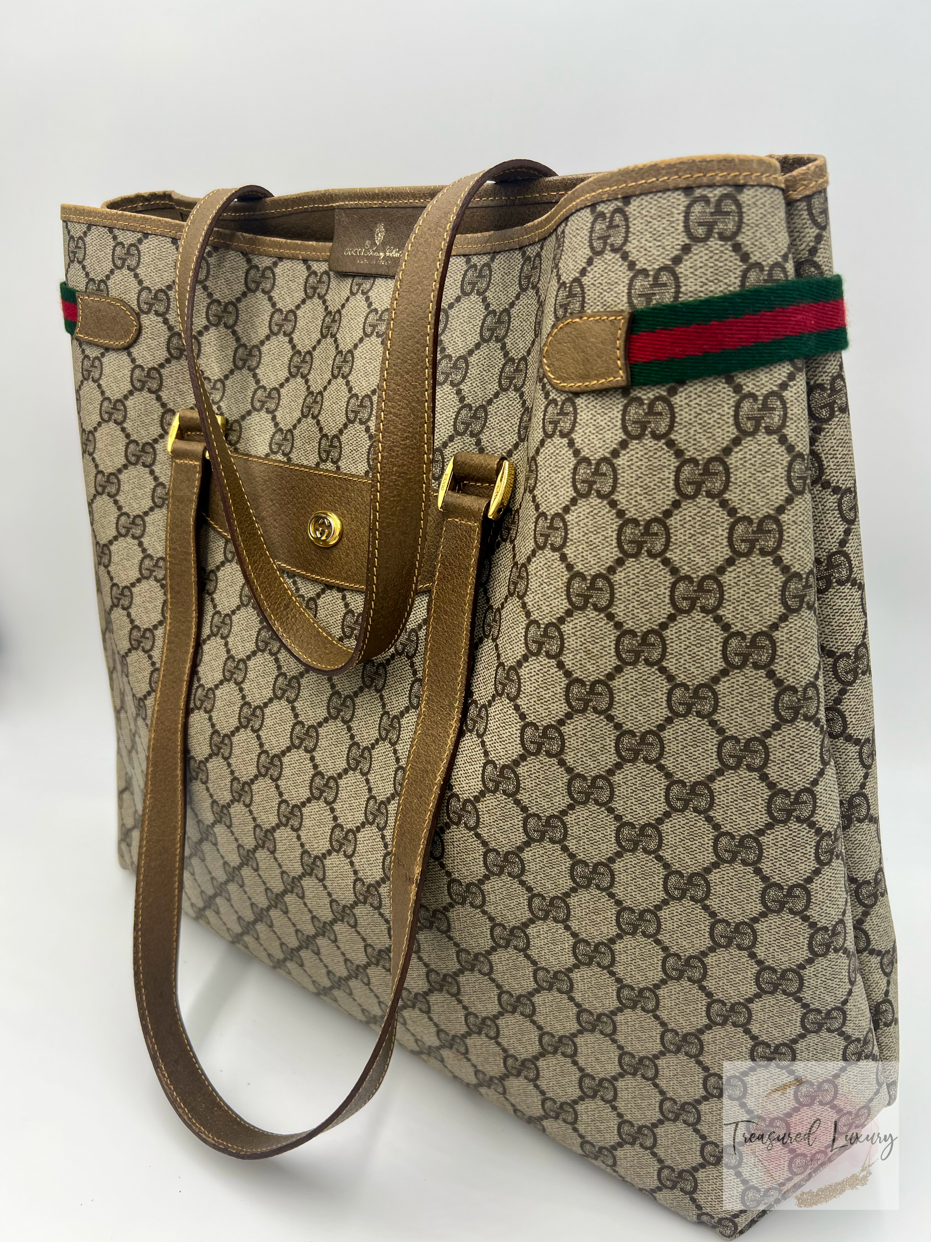 GUCCI GG SUPREME TOTE BAG