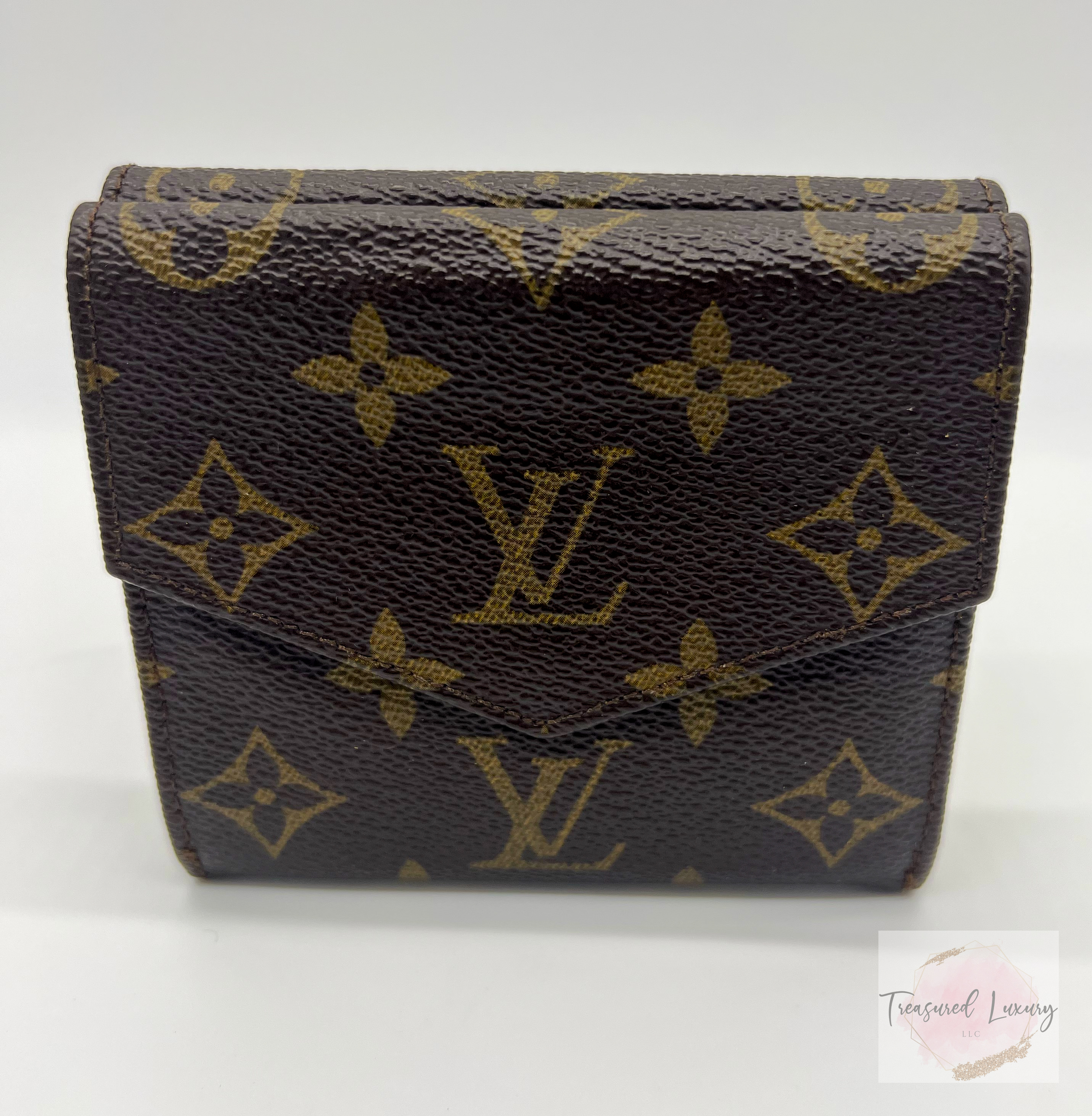 LOUIS VUITTON MONOGRAM CANVAS ELISE WALLET