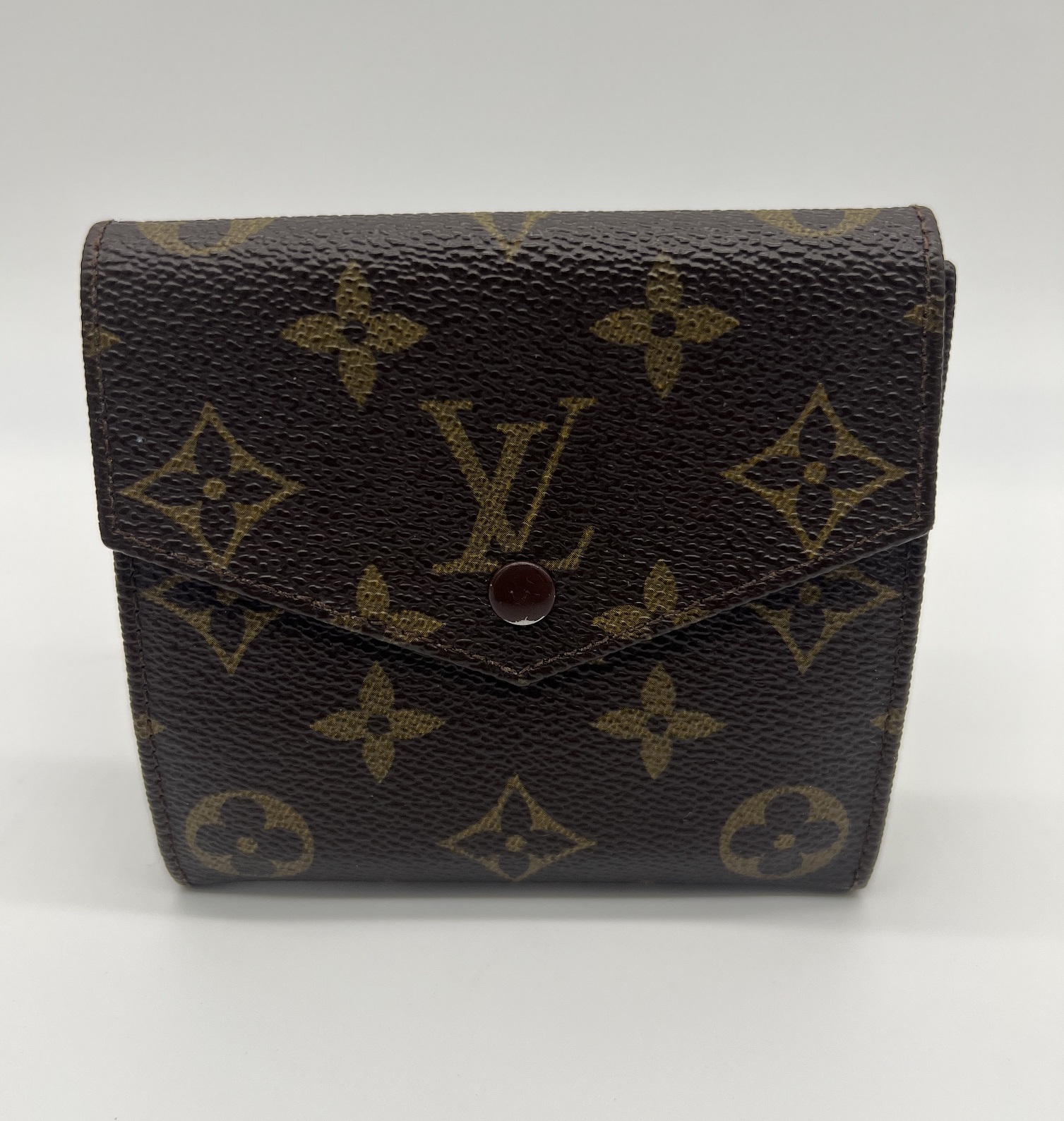 LOUIS VUITTON MONOGRAM CANVAS ELISE WALLET
