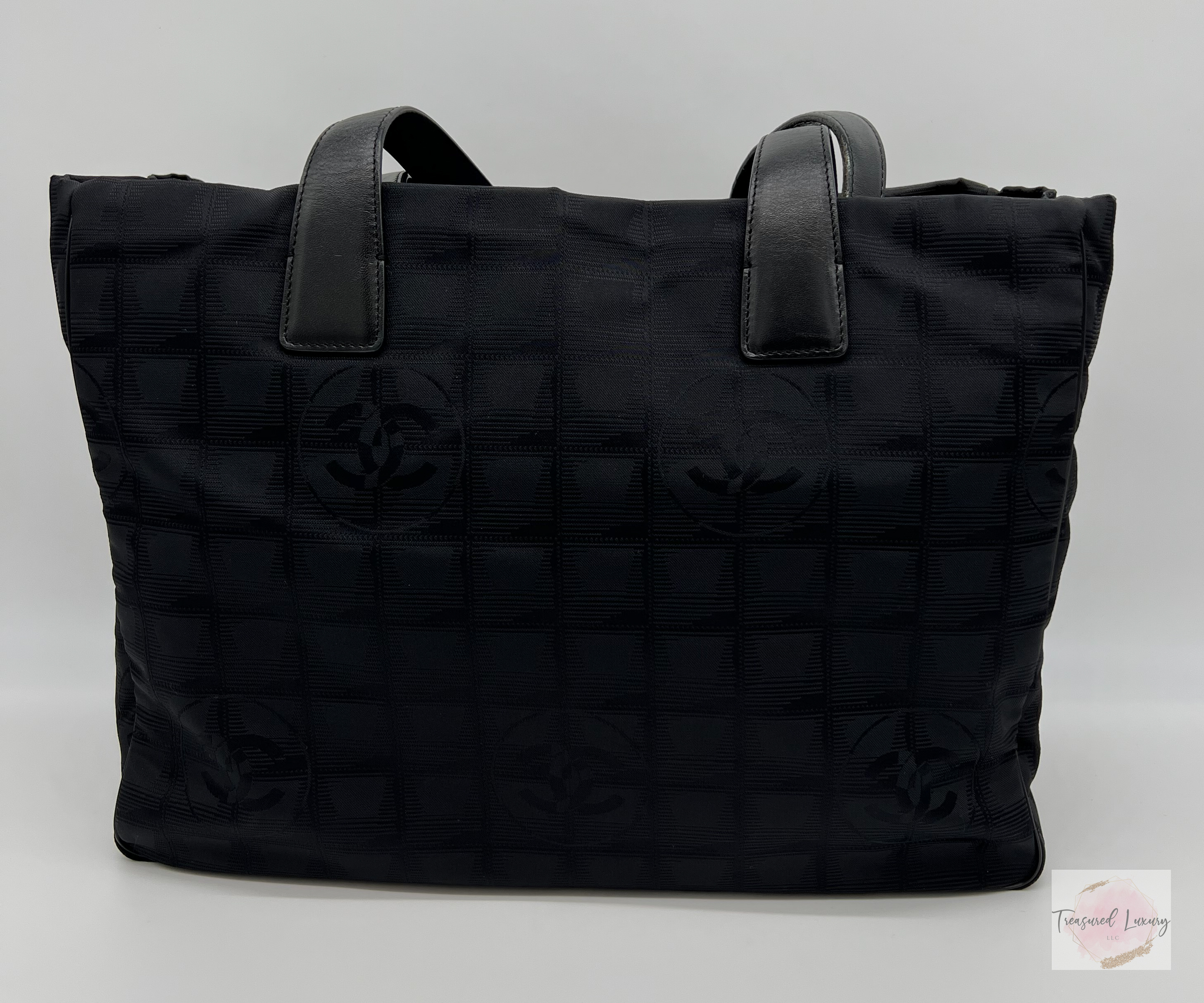 CHANEL NYLON CANVAS NEW TRAVEL LINE, BLACK
