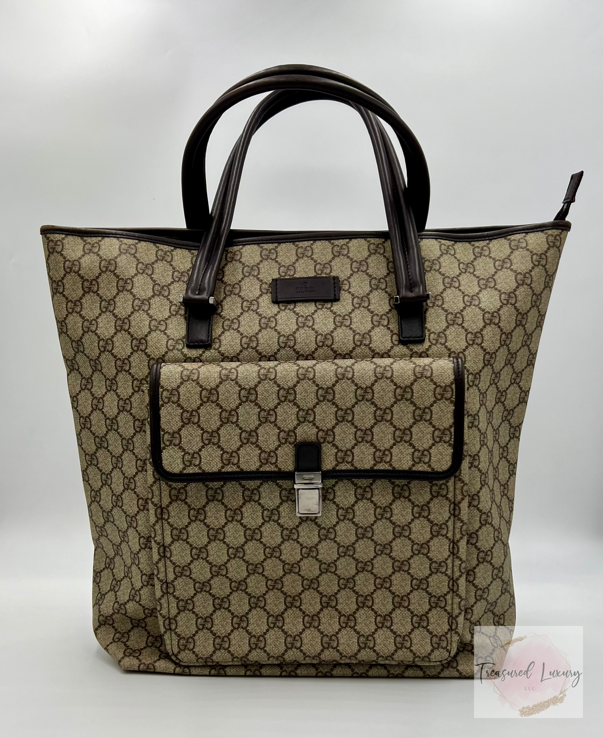 GUCCI GG SUPREME TOTE BAG