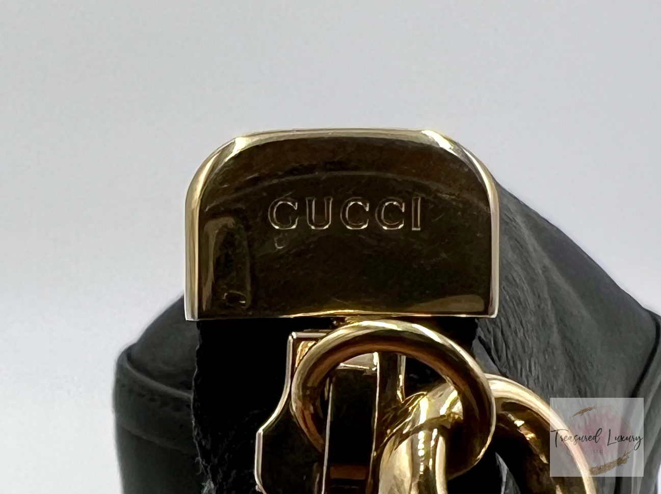 GUCCI PEBBLED CALFSKIN SOHO TOP HANDLE