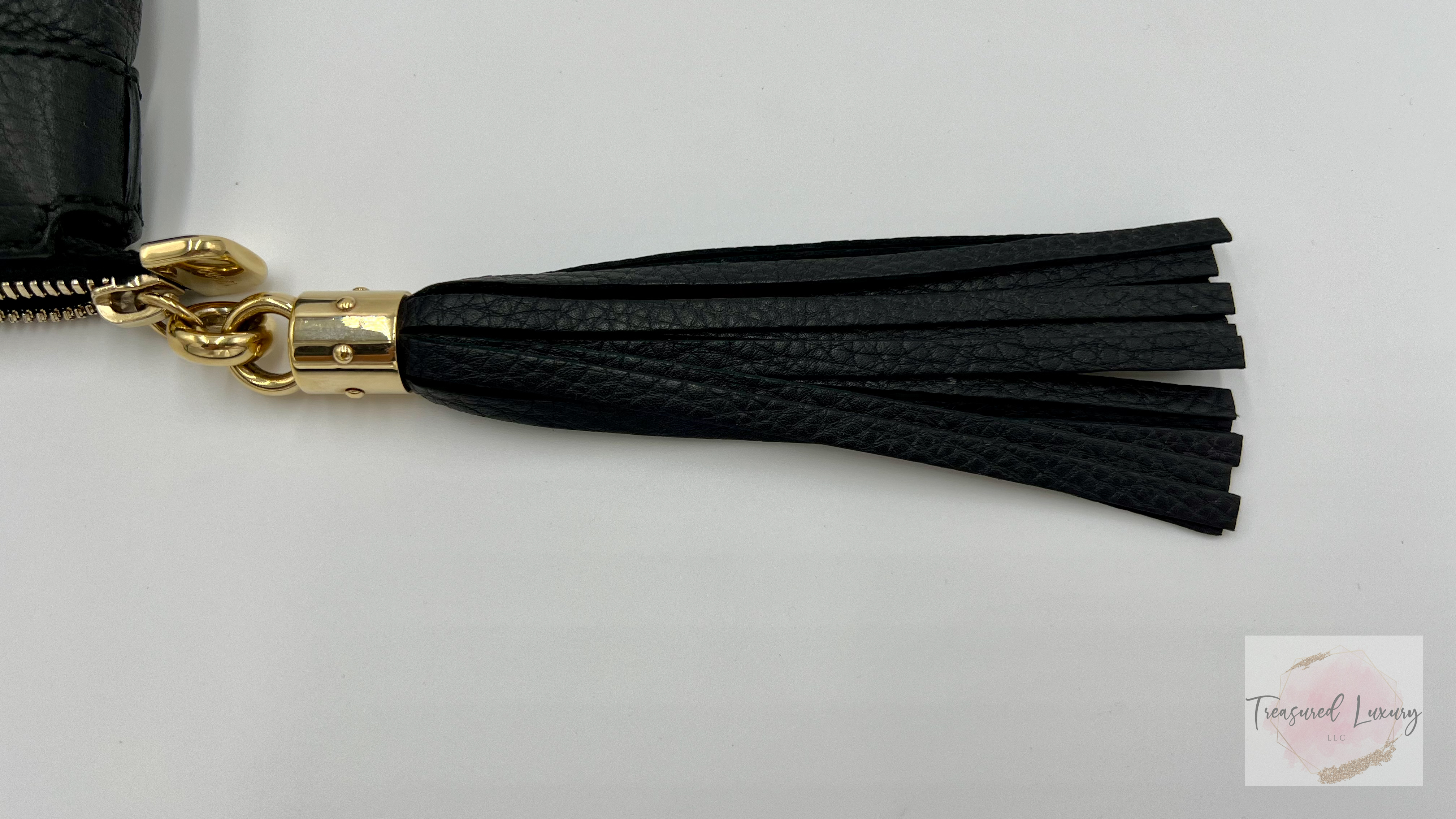 GUCCI PEBBLED CALFSKIN SOHO TOP HANDLE