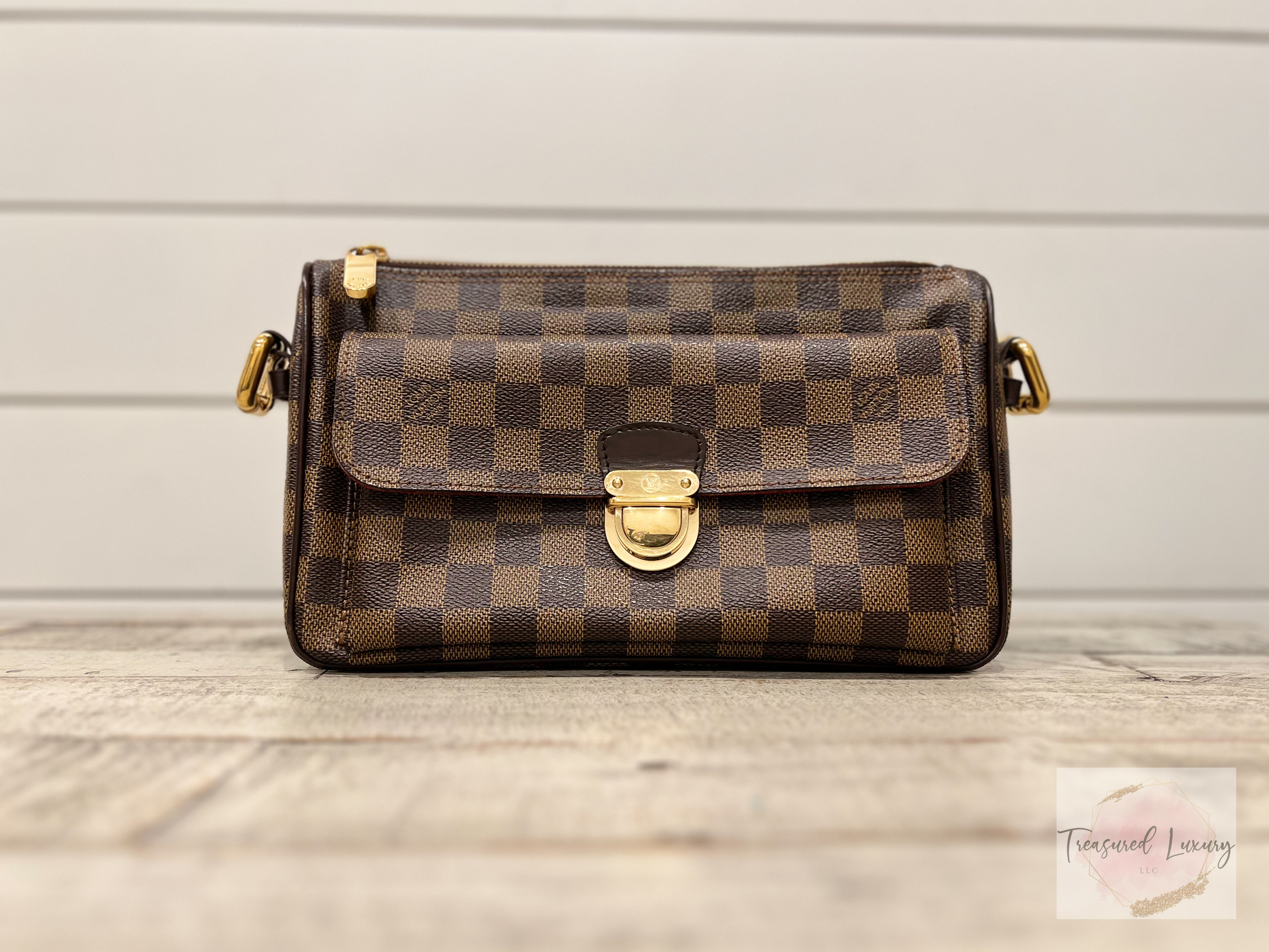 LOUIS VUITTON DAMIER EBENE RAVELLO GM