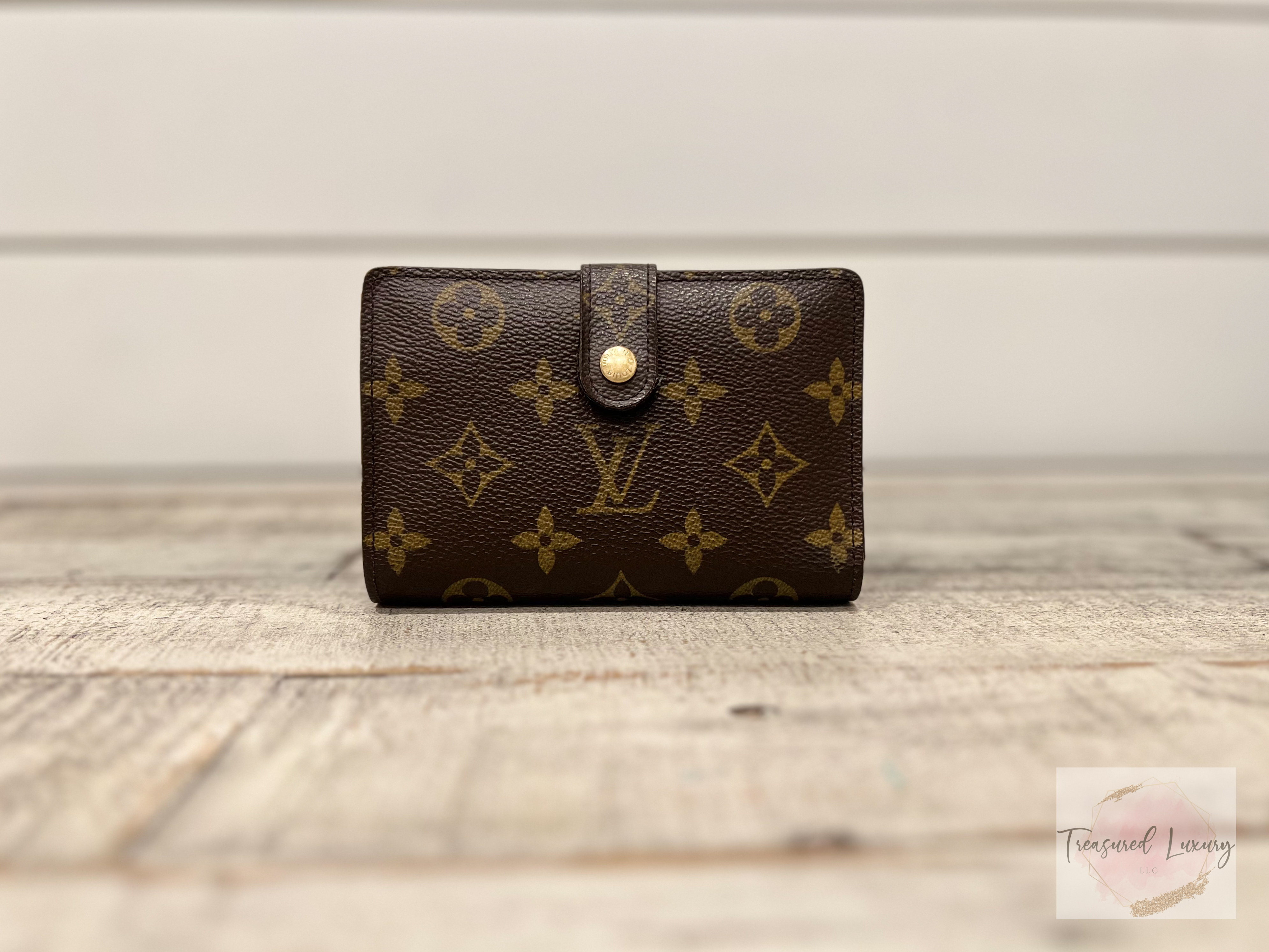LOUIS VUITTON  MONOGRAM FRENCH PURSE WALLET