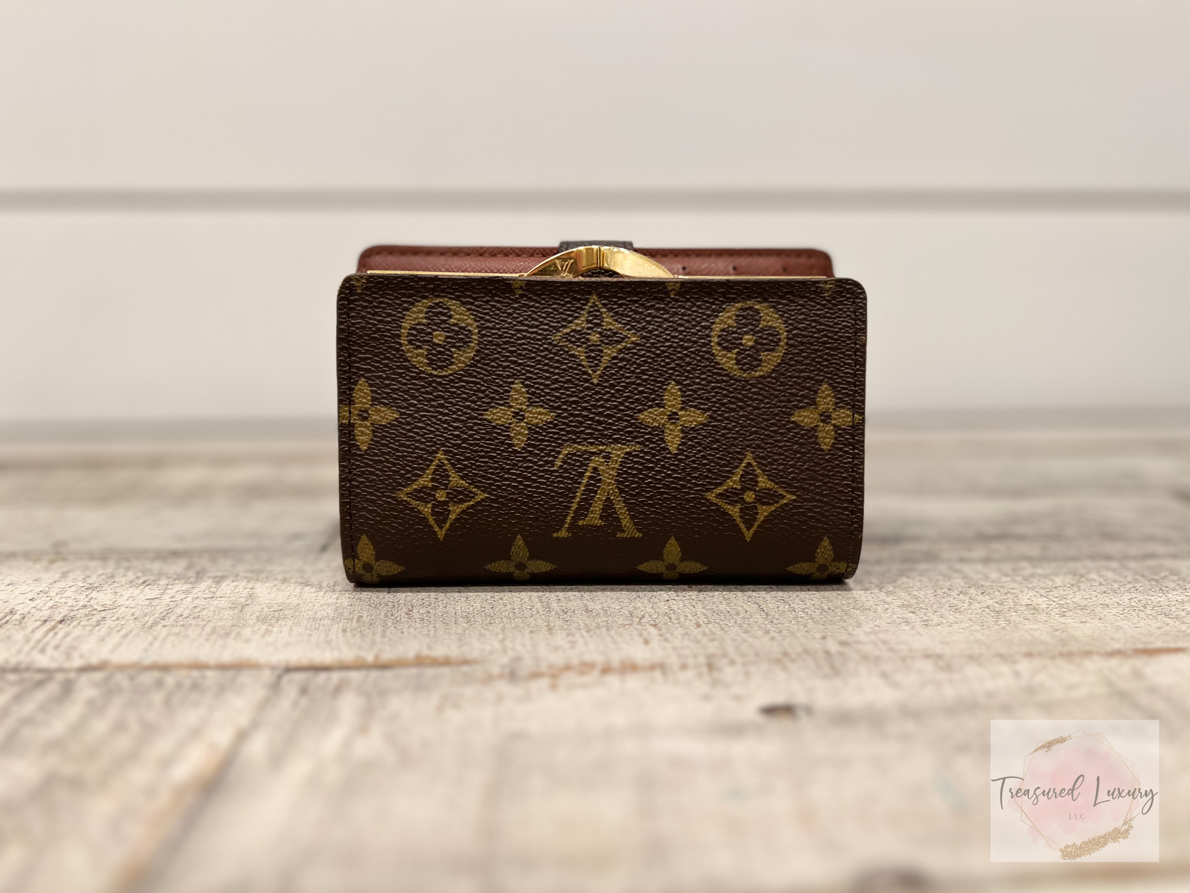 LOUIS VUITTON  MONOGRAM FRENCH PURSE WALLET
