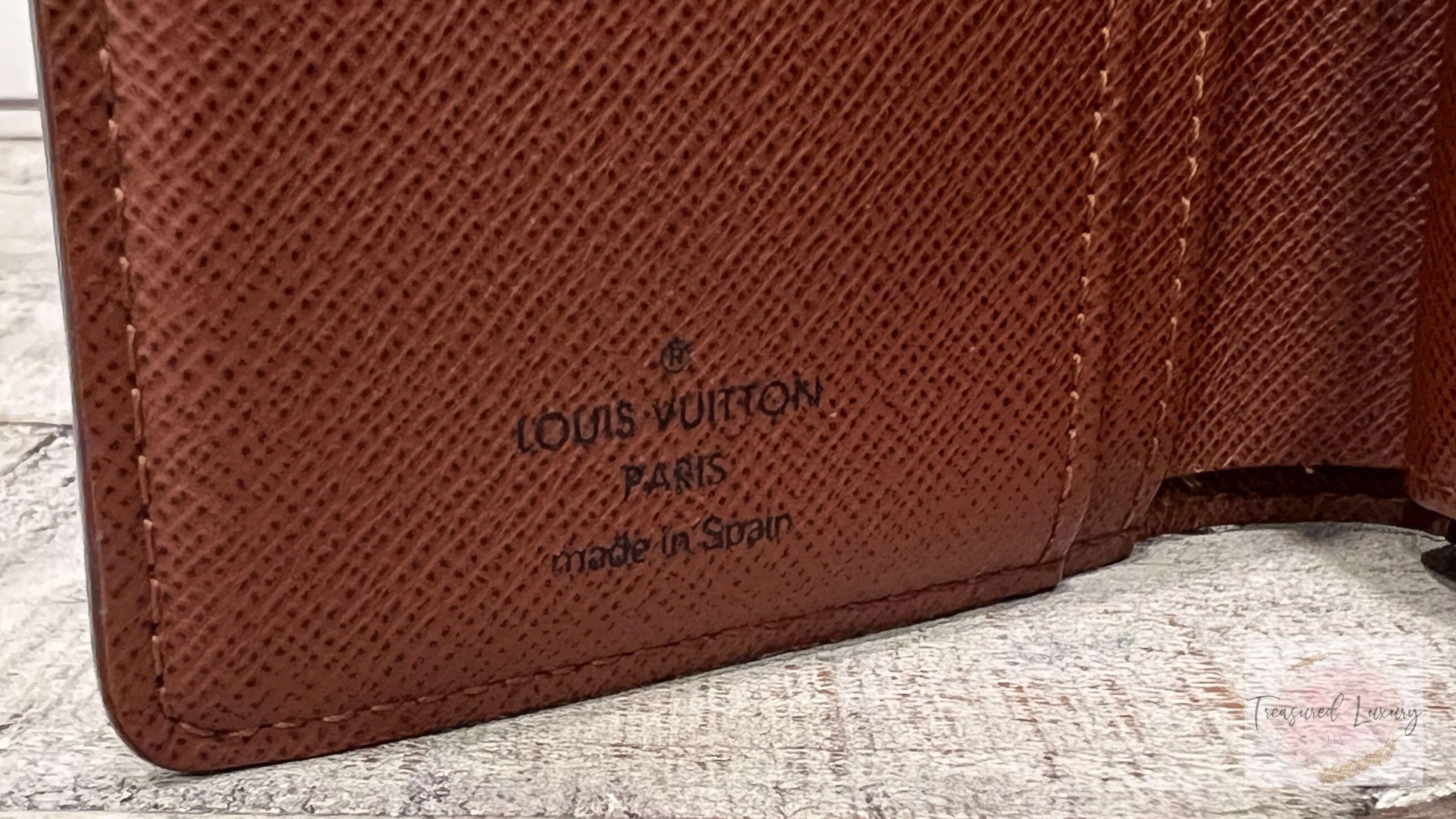 LOUIS VUITTON  MONOGRAM FRENCH PURSE WALLET