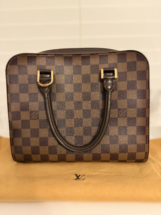 LOUIS VUITTON DAMIER EBENE TRIANA (DATE CODE: VI 0051)