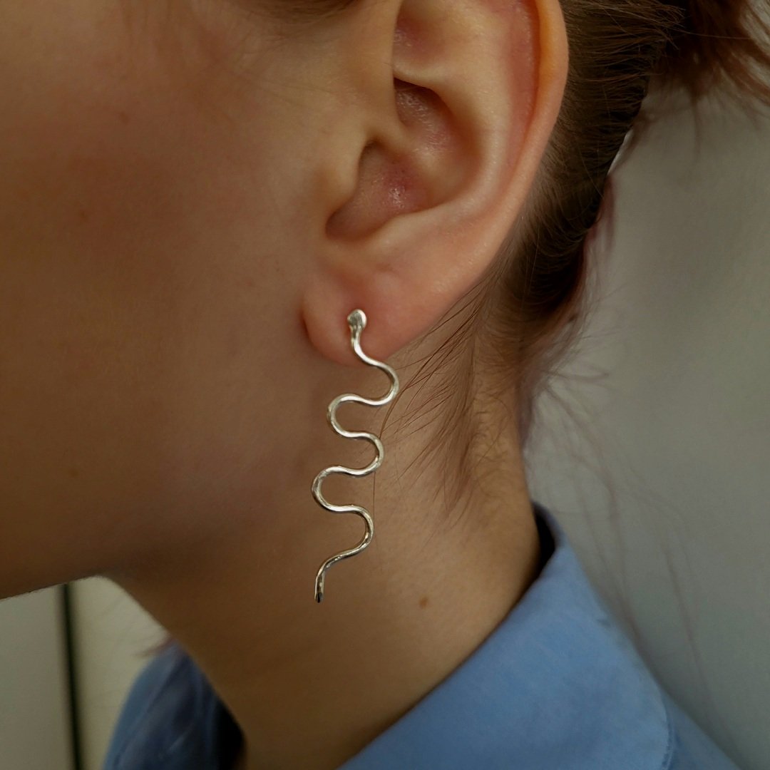 Auskarai GYVATĖLĖS II