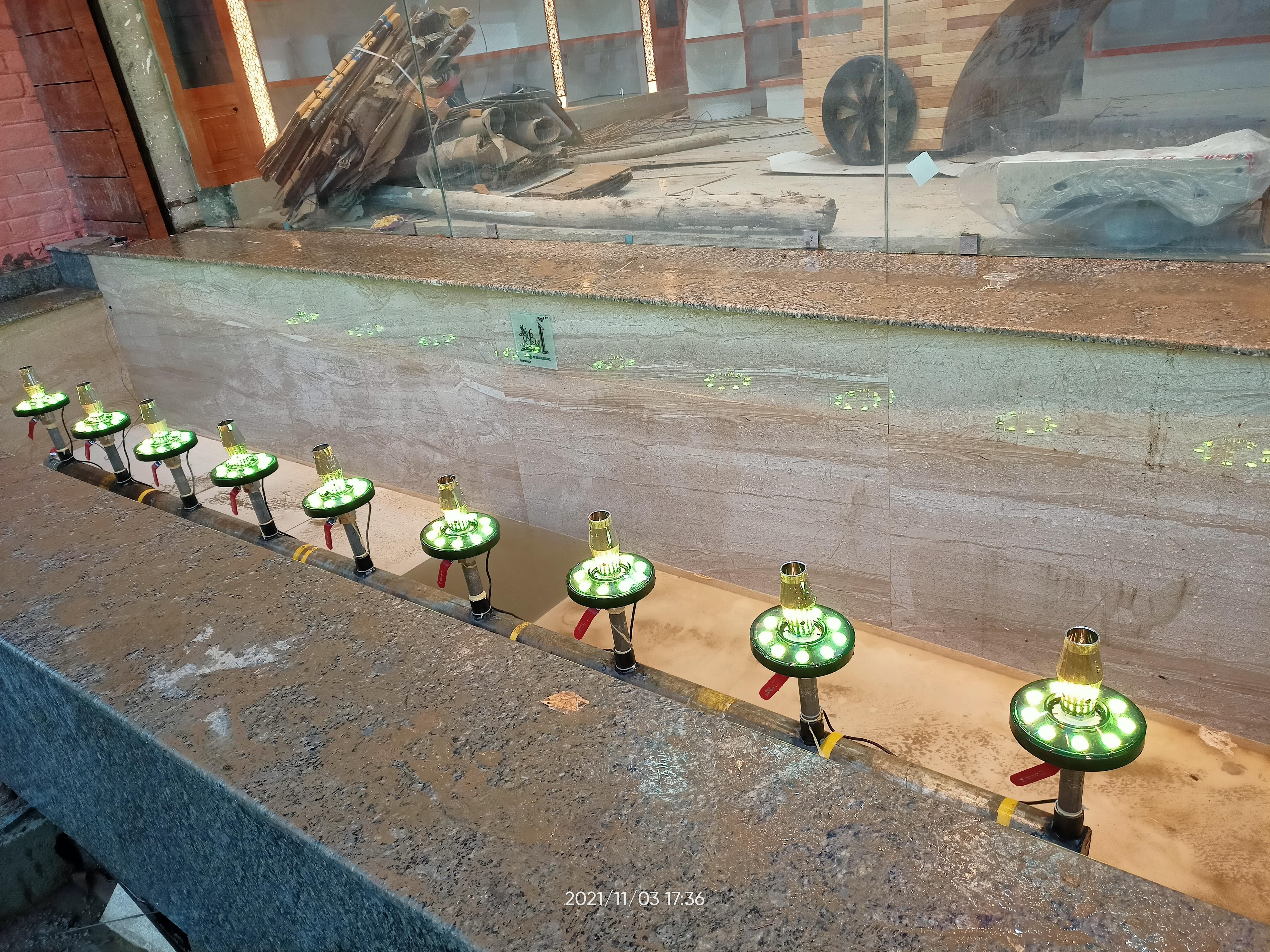 9 Foam Jets Fountain