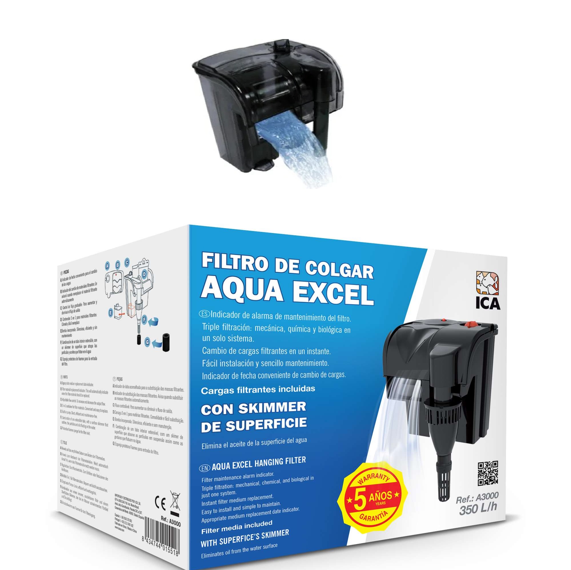 Filtro cascata tartarugas, mundskipper.