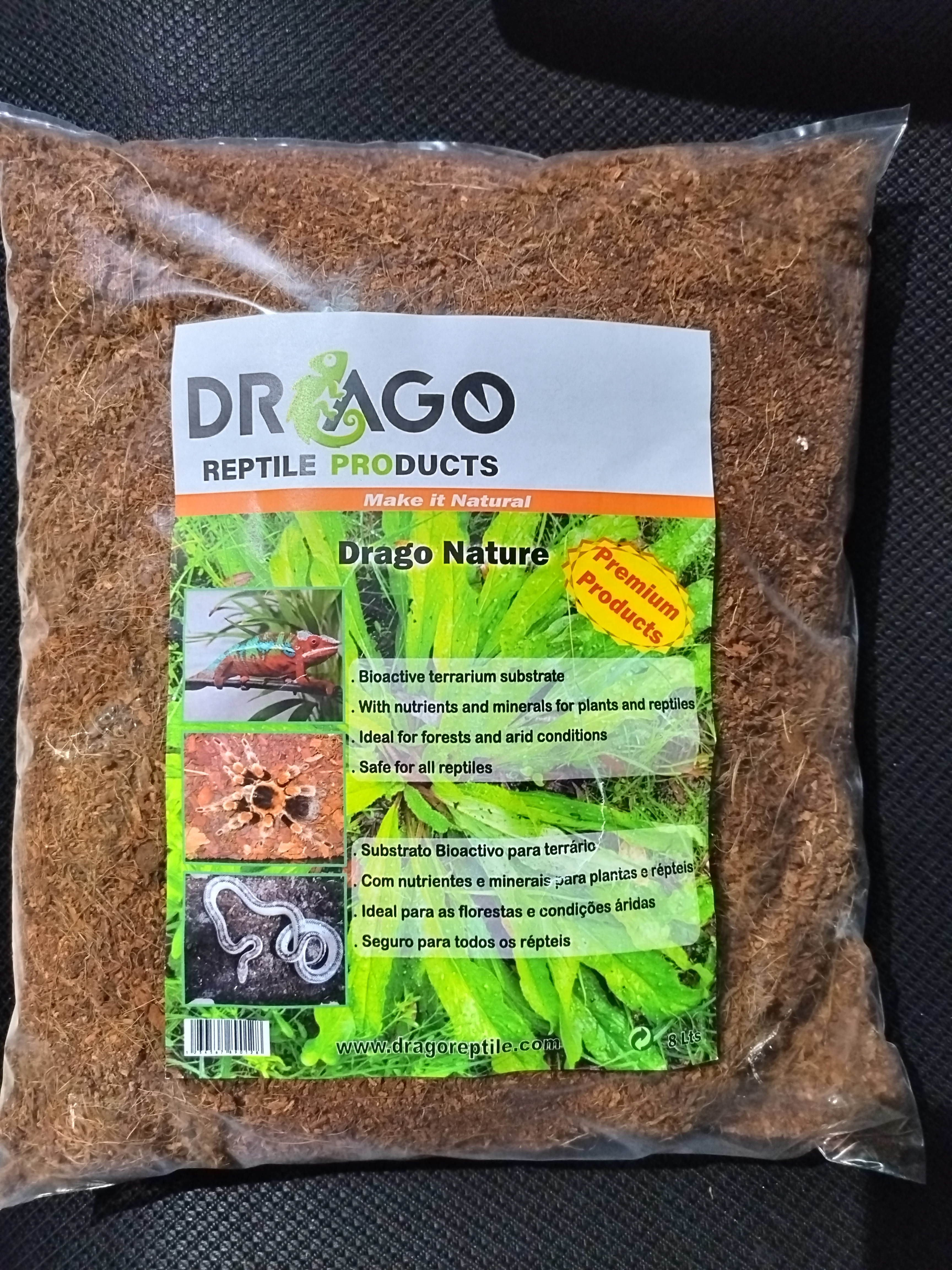 Substrato Drago coco 8 lts
