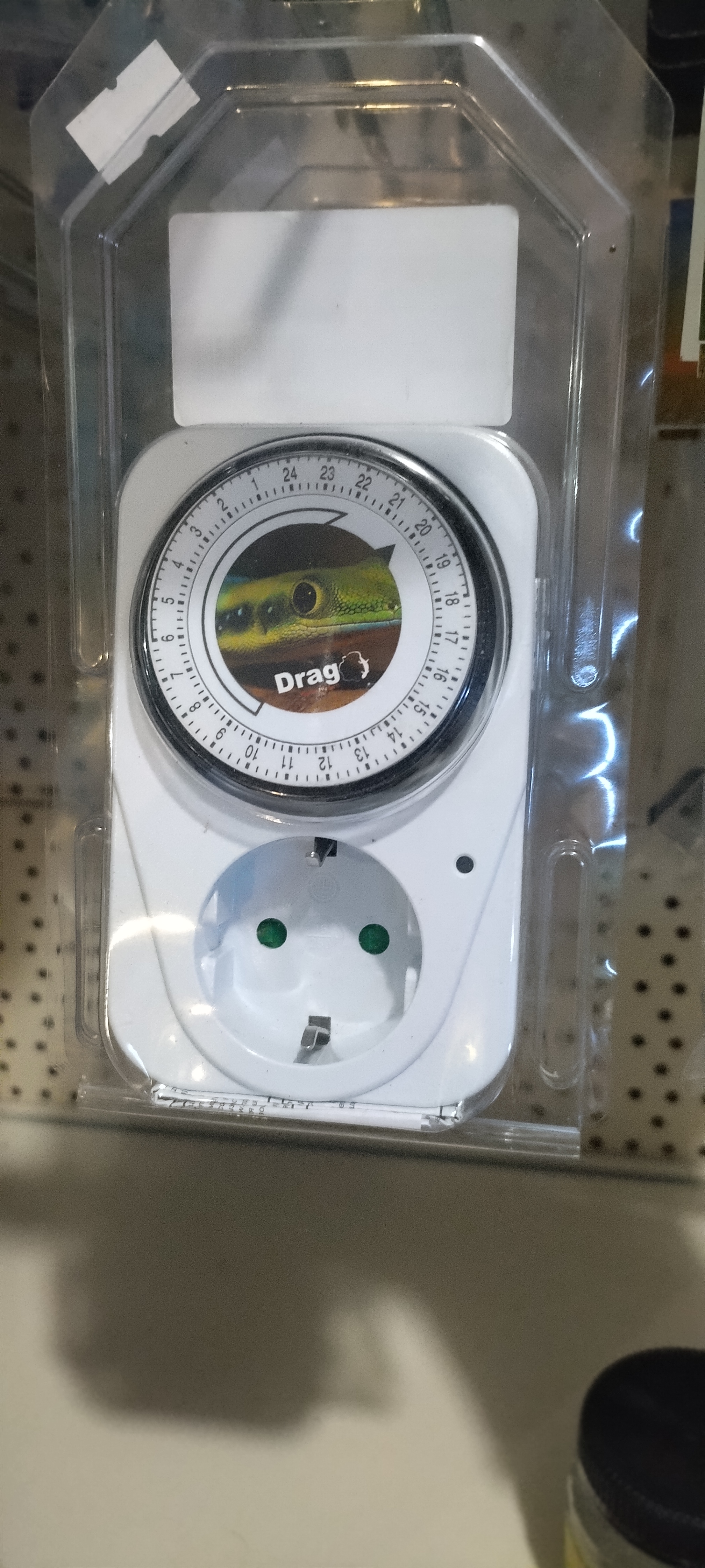 Temporizador Elétrico para repteis com relogio