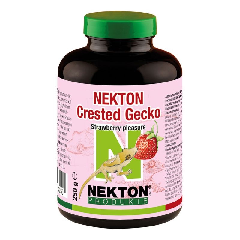 Nekton crested gecko 50 gr sabor morango