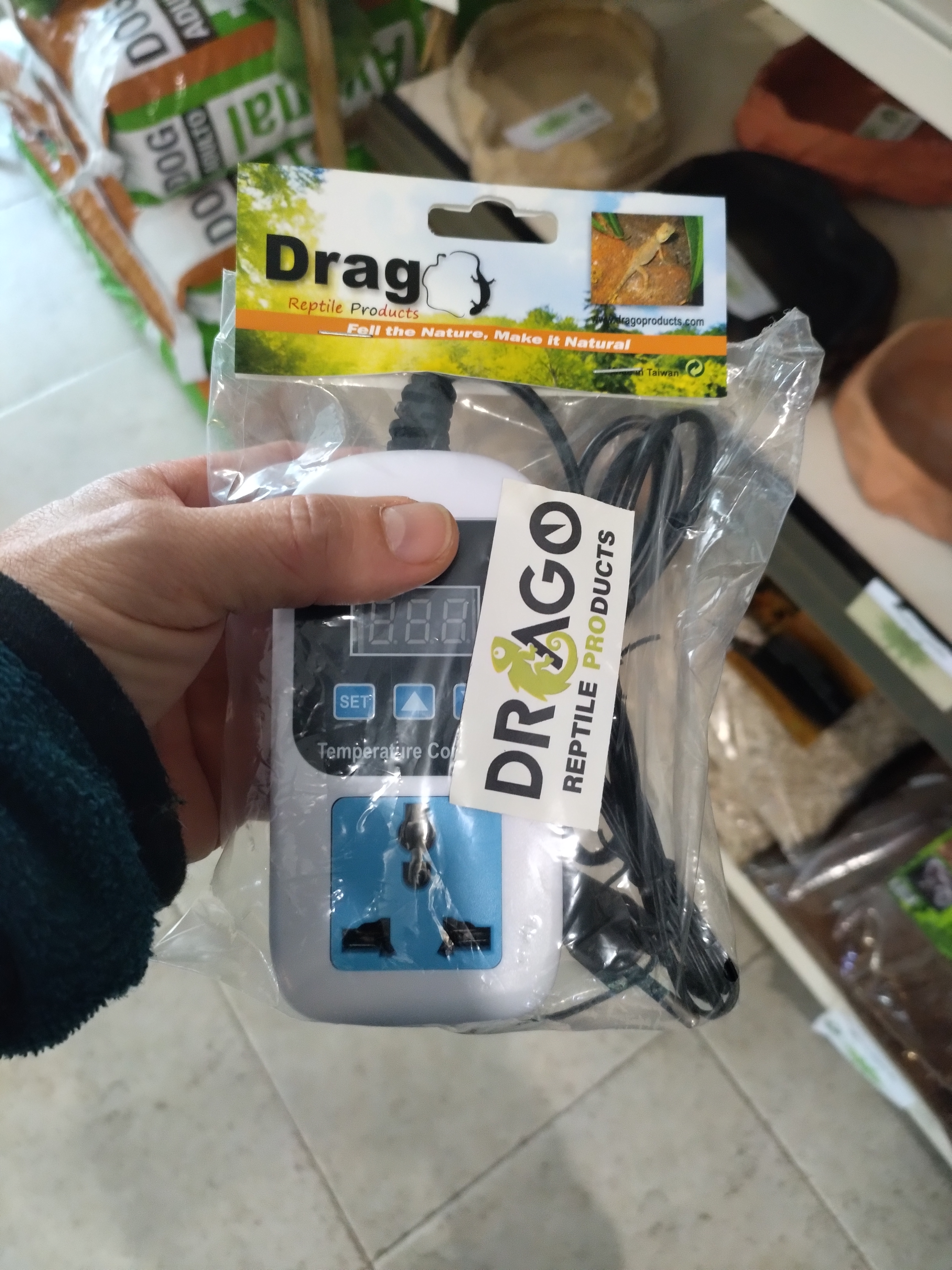 Controlador de Temperatura para Terrários