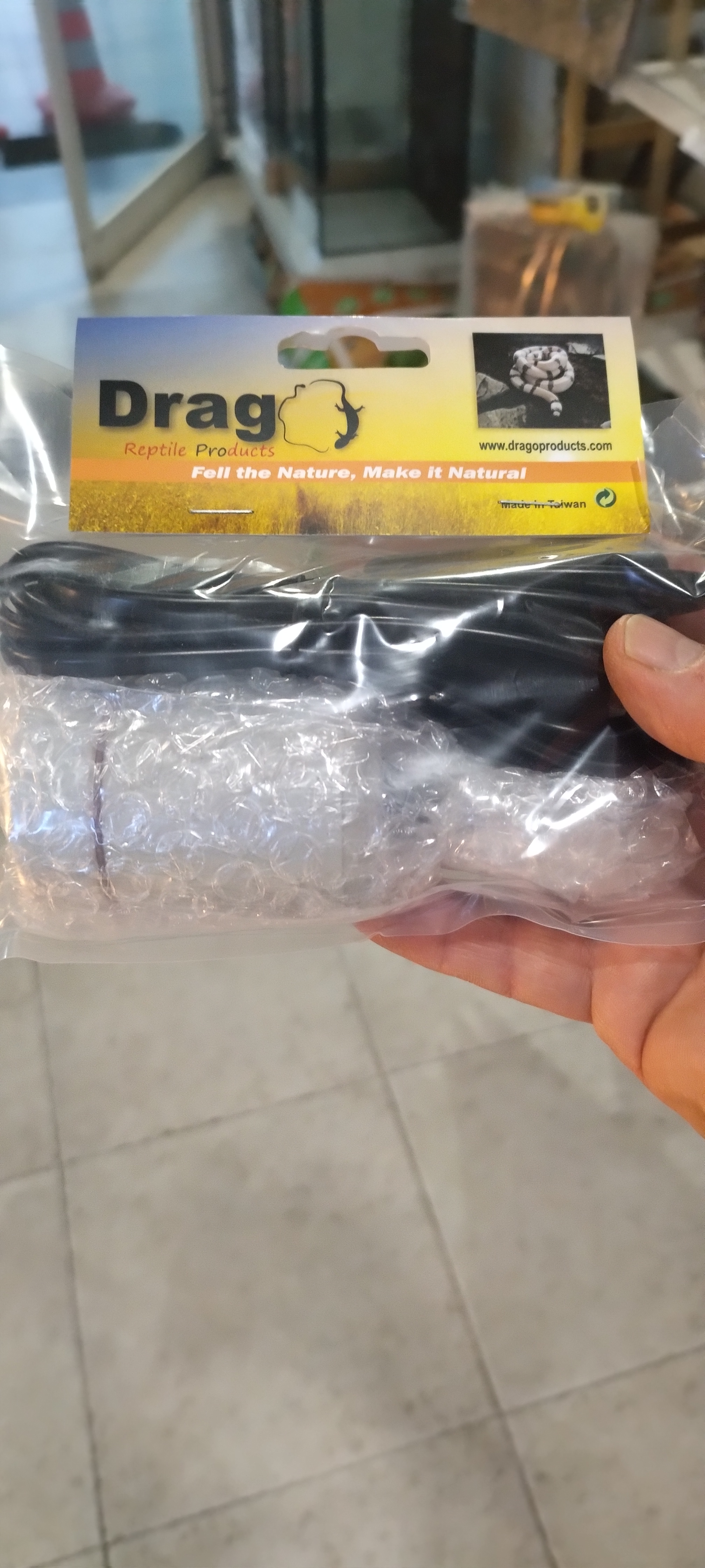 Suporte lâmpada de aquecimento repteis-