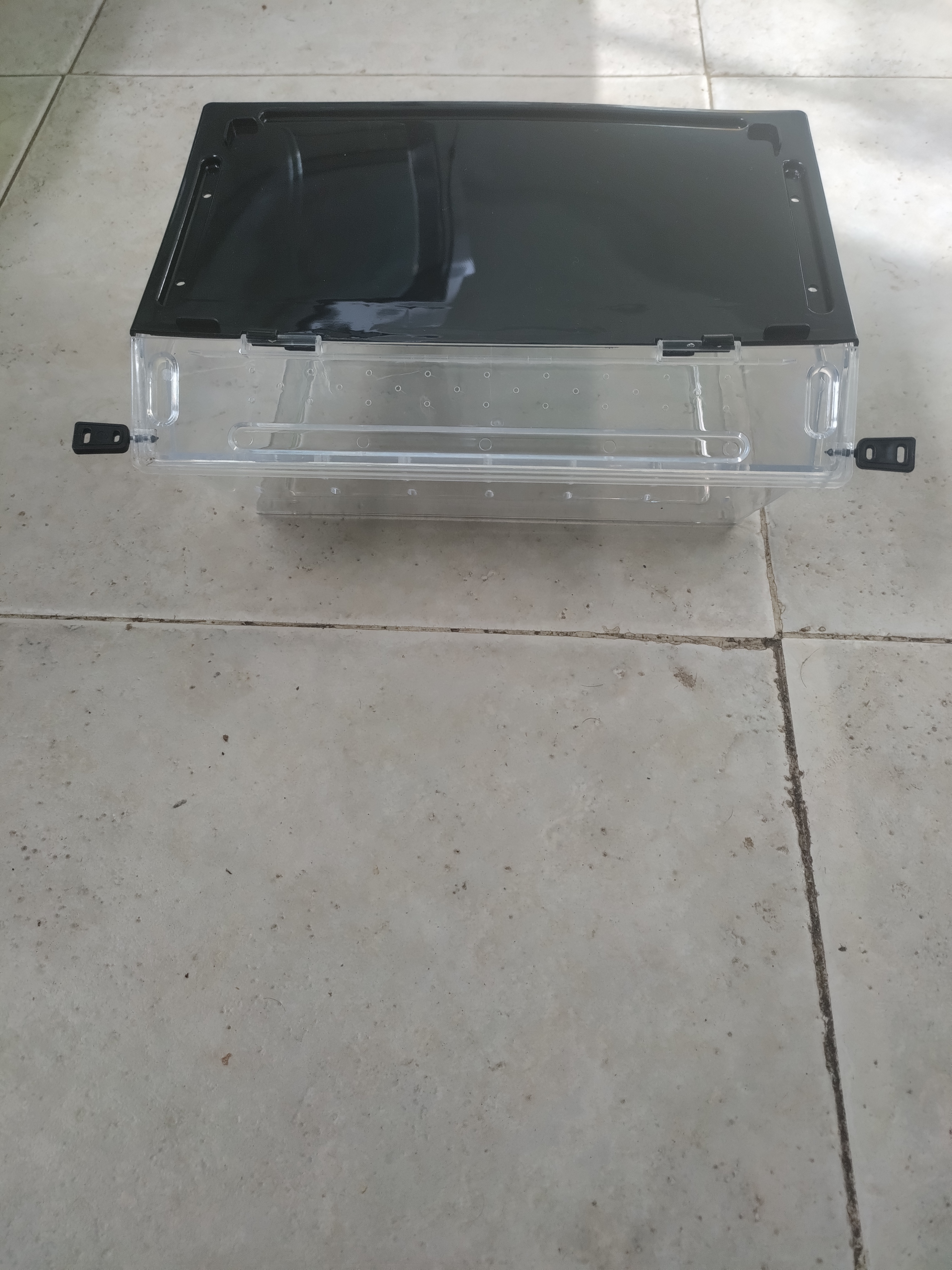 Caixa Acrílica para alimento vivo