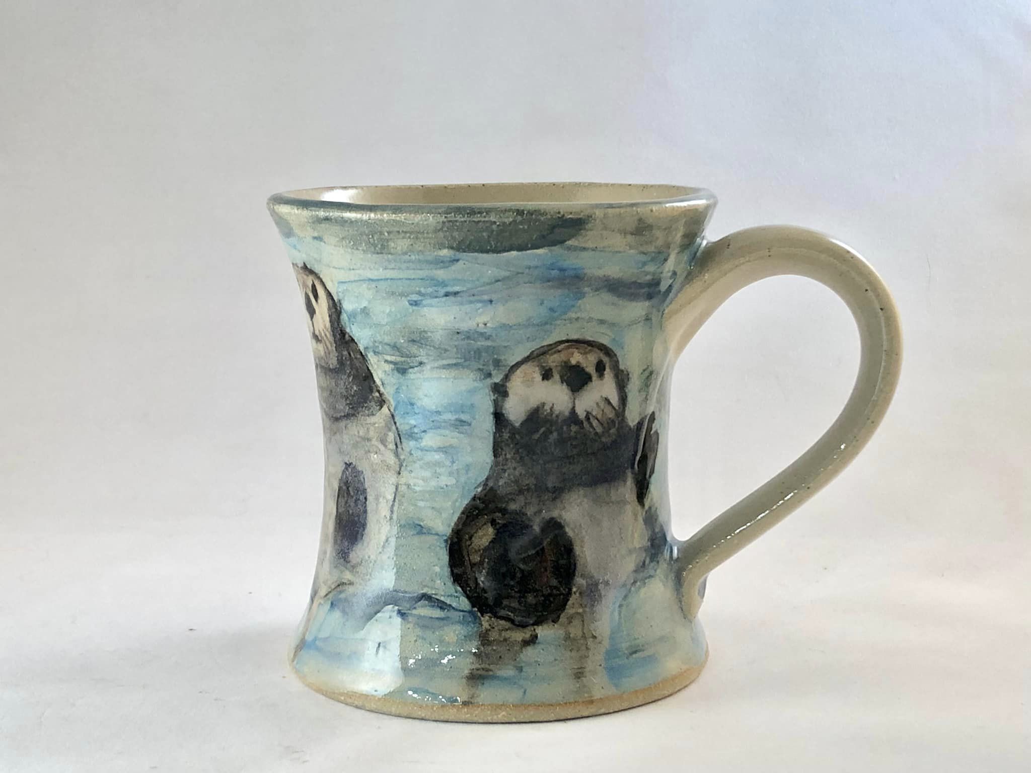 Sea Otters Floating Mug