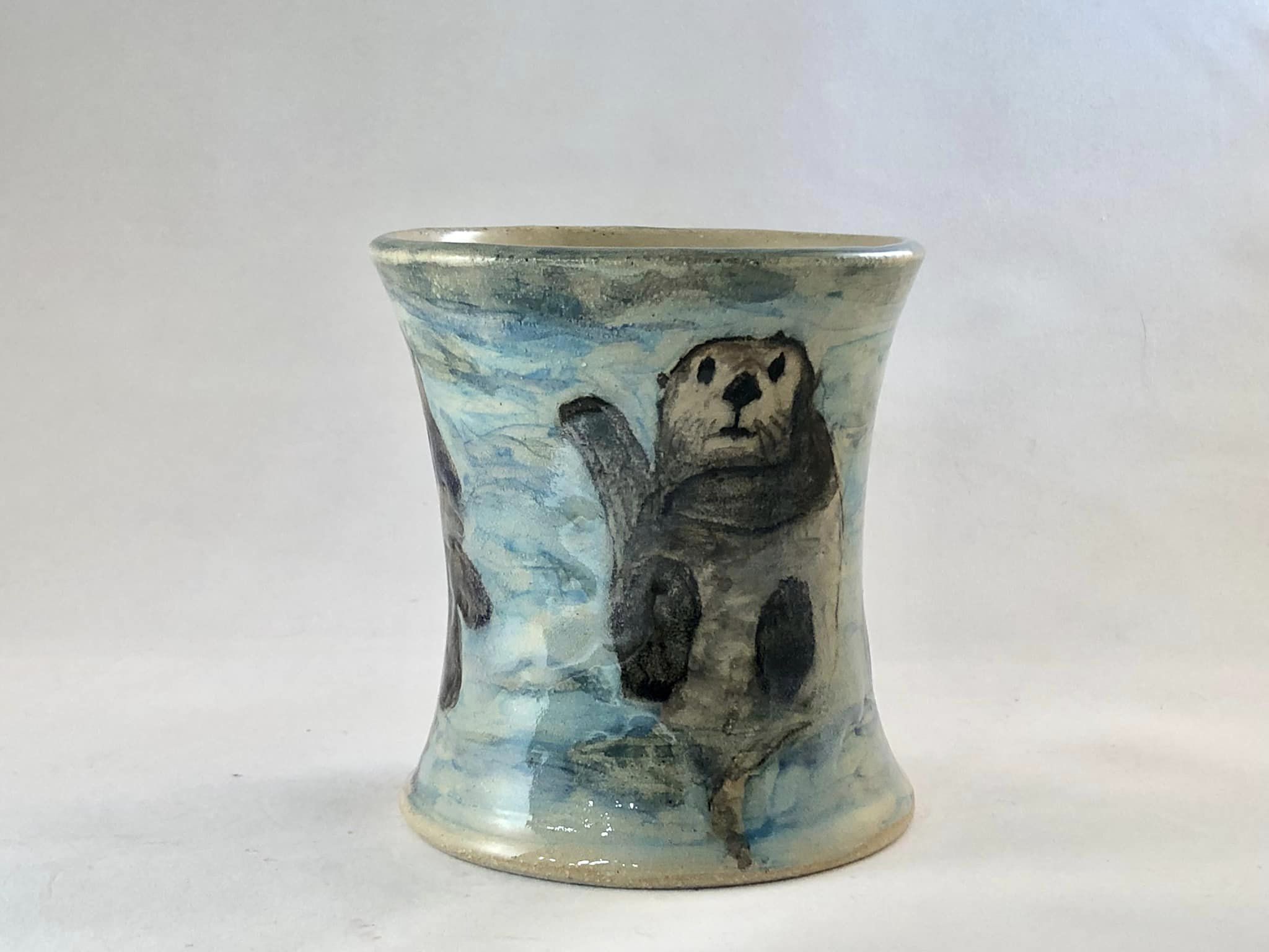 Sea Otters Floating Mug