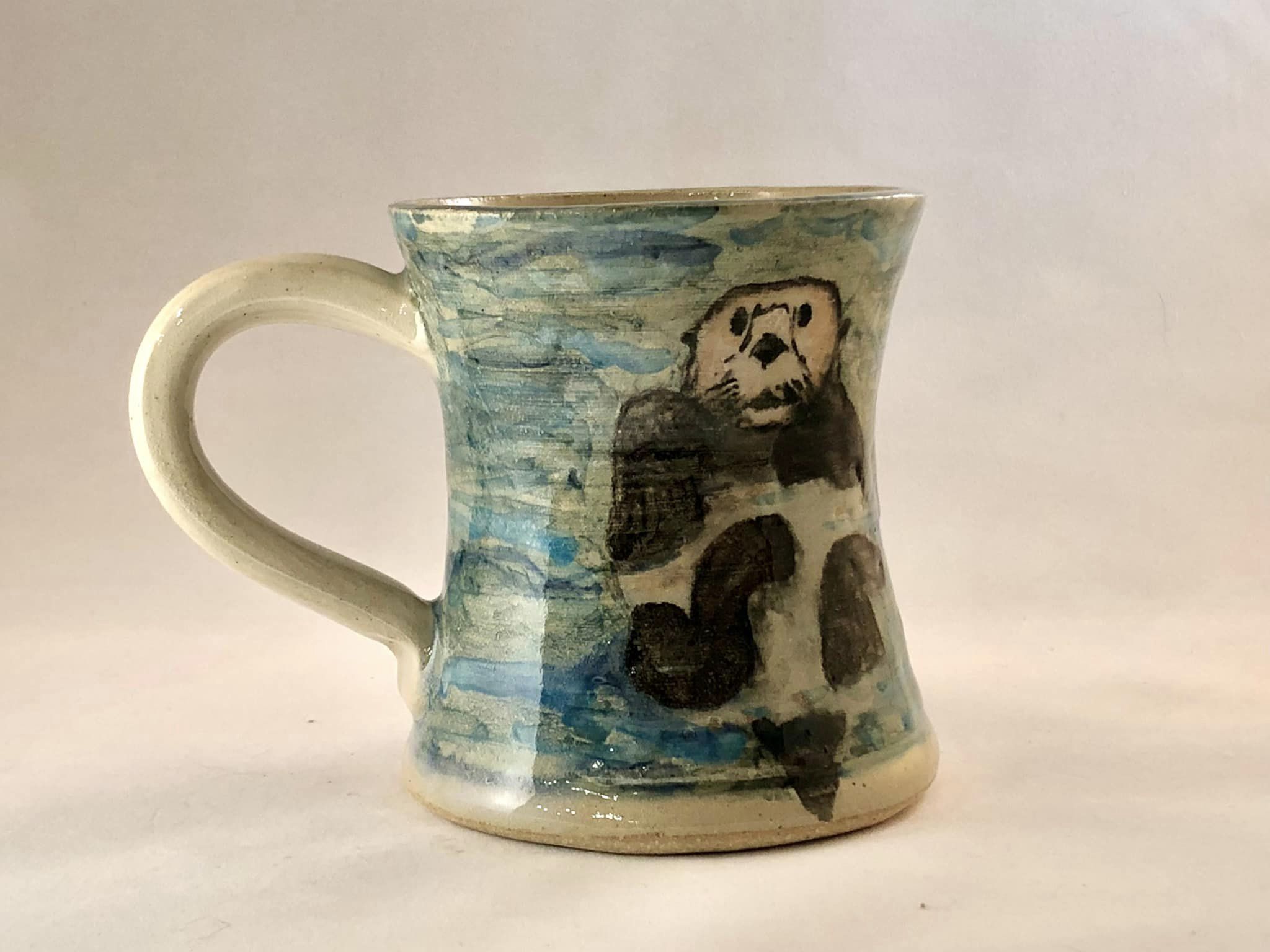 Sea Otters Floating Mug