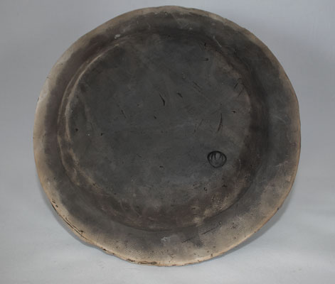 Raku Ocean Plate