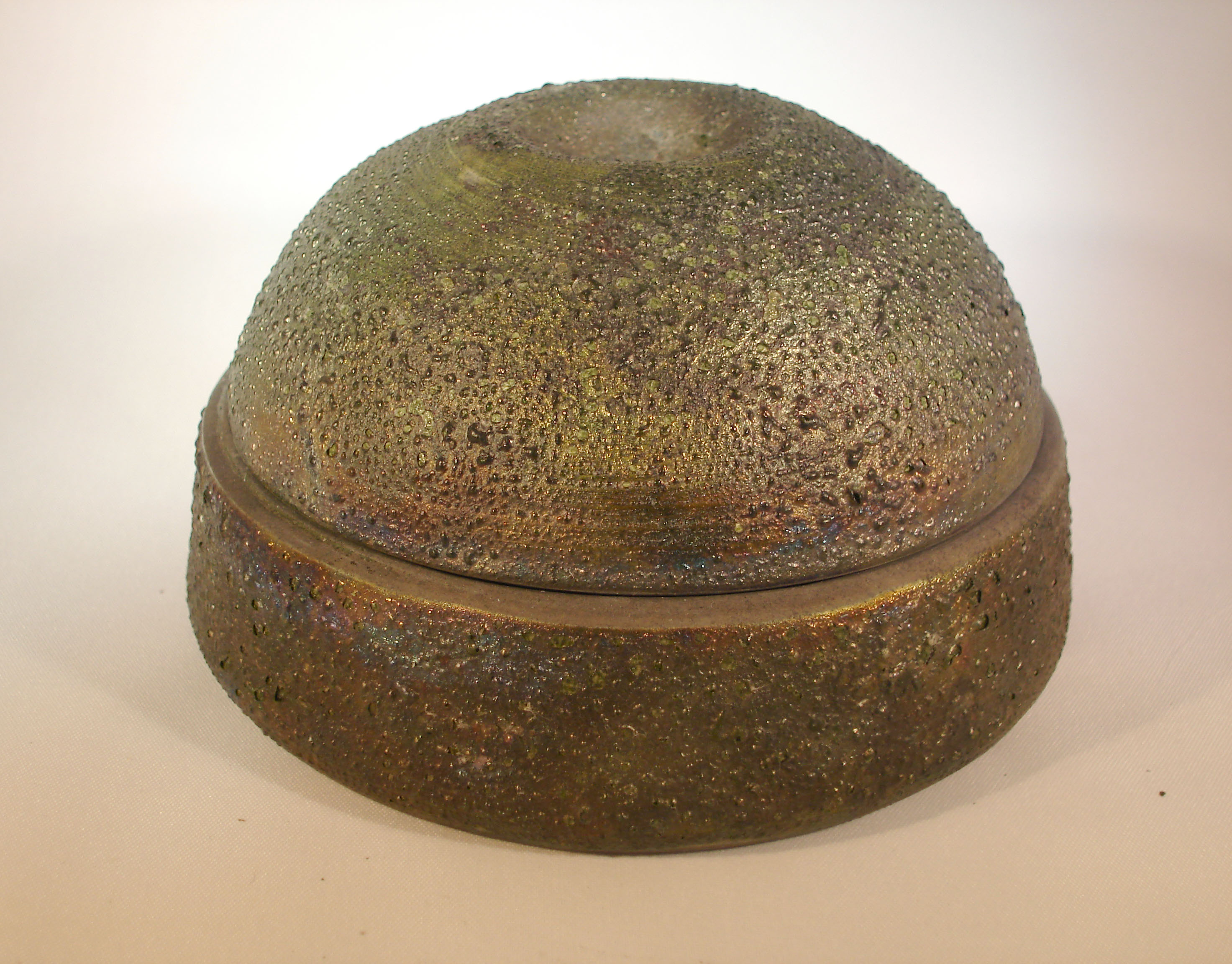 Copper Matt Raku Stash Box