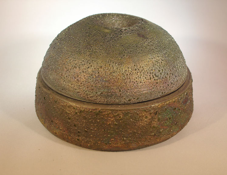 Copper Matt Raku Stash Box