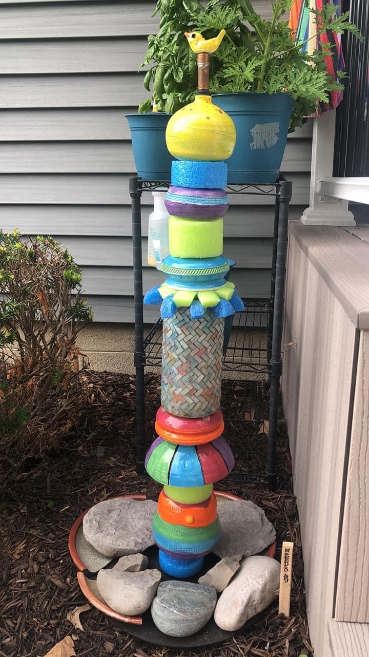 Decorative Garden Stack