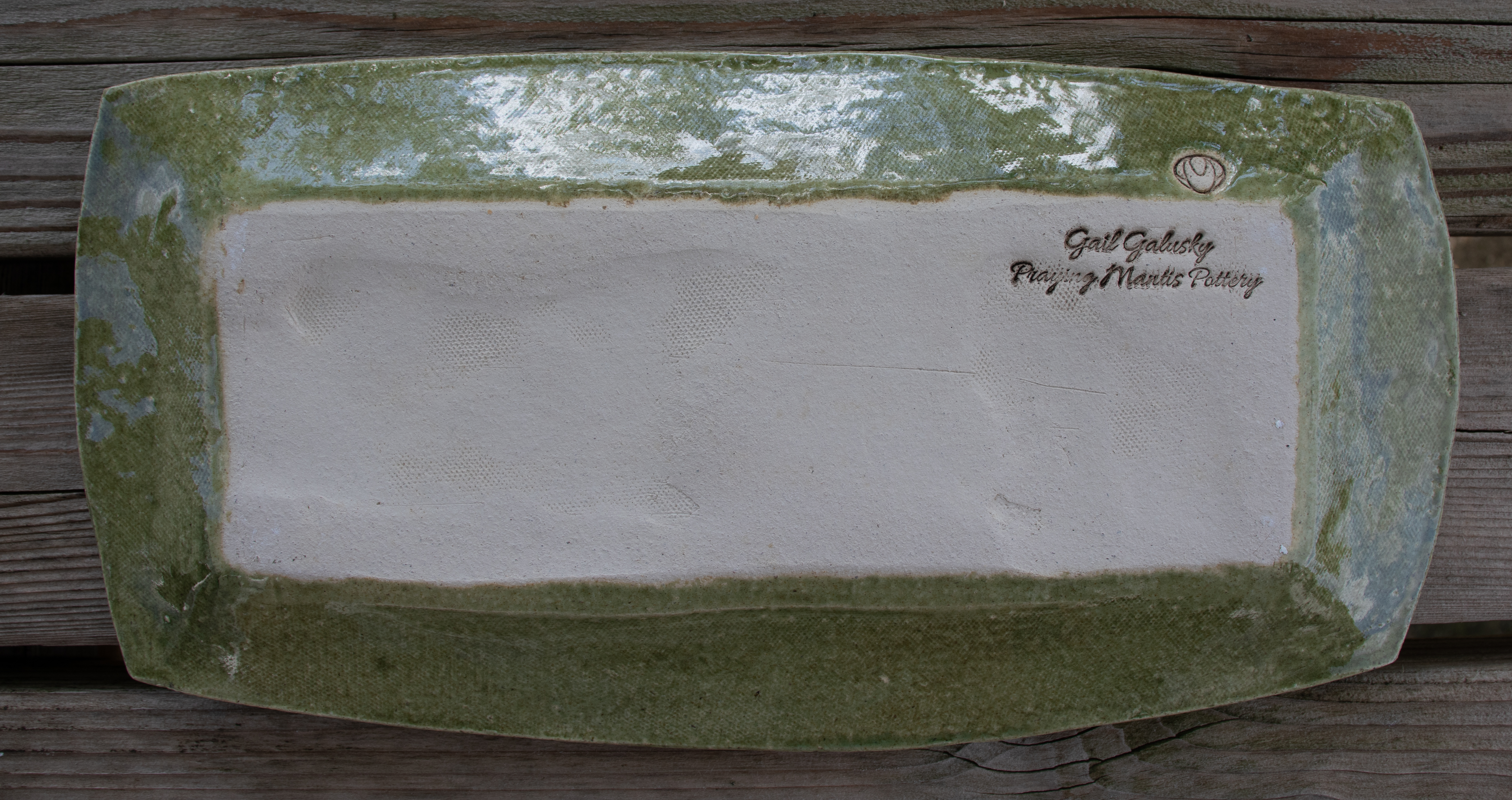 Two Trays with Old School Tobacco Ad Imprints