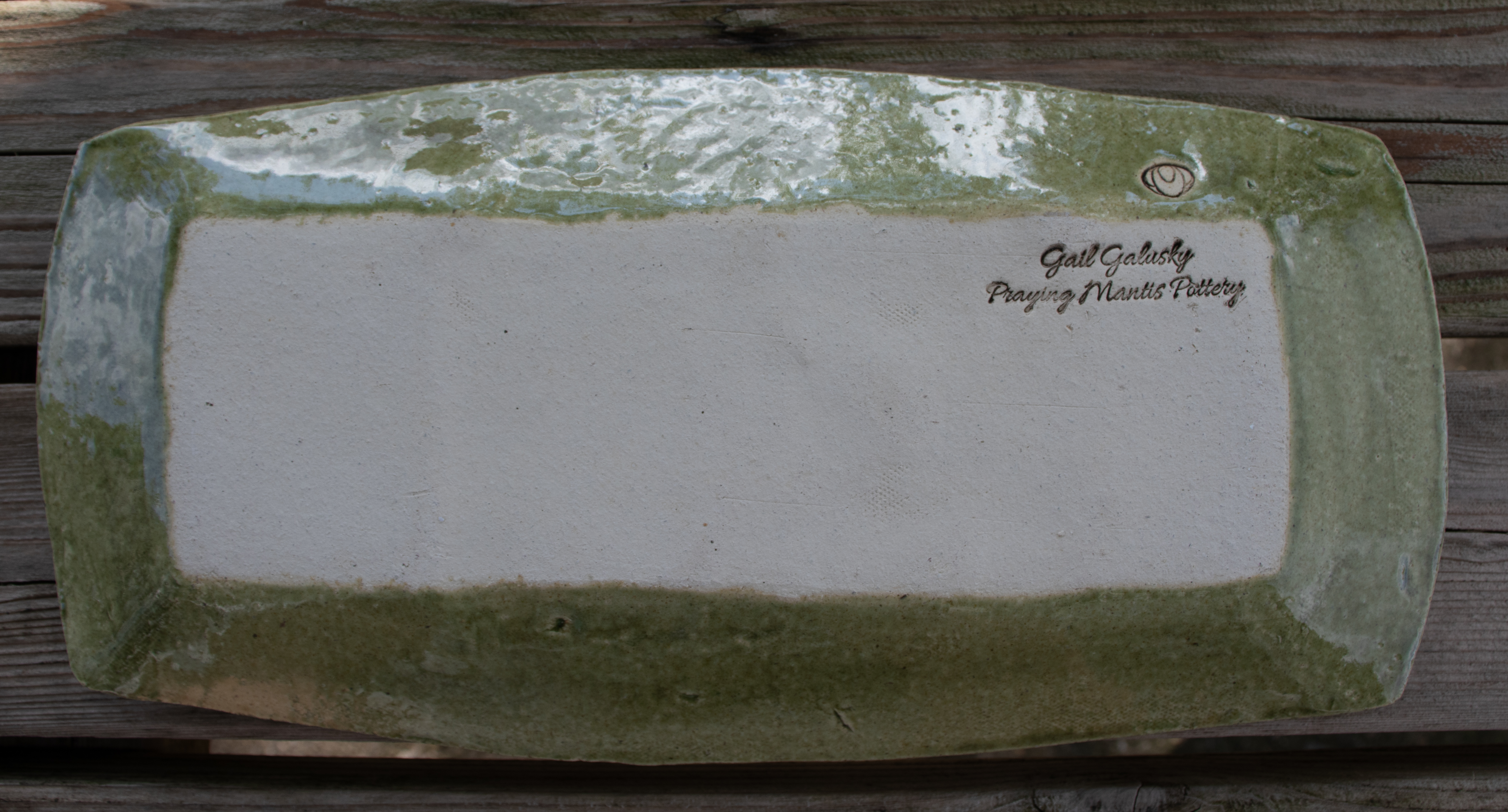 Two Trays with Old School Tobacco Ad Imprints