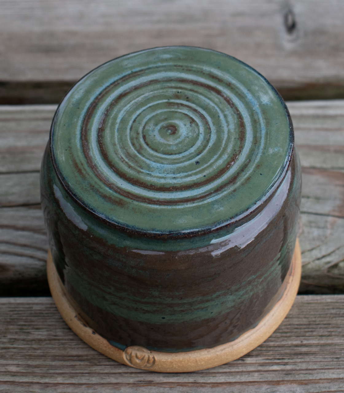 Handcrafted Stoneware Lidded Jar