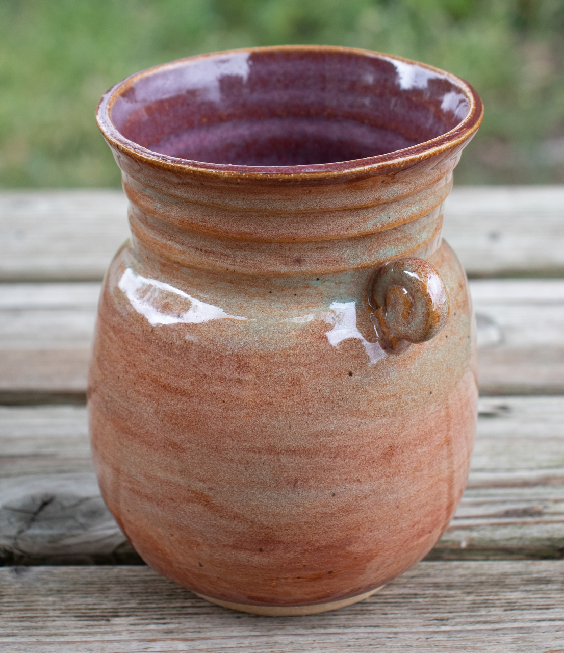 Handcrafted Stoneware Vase