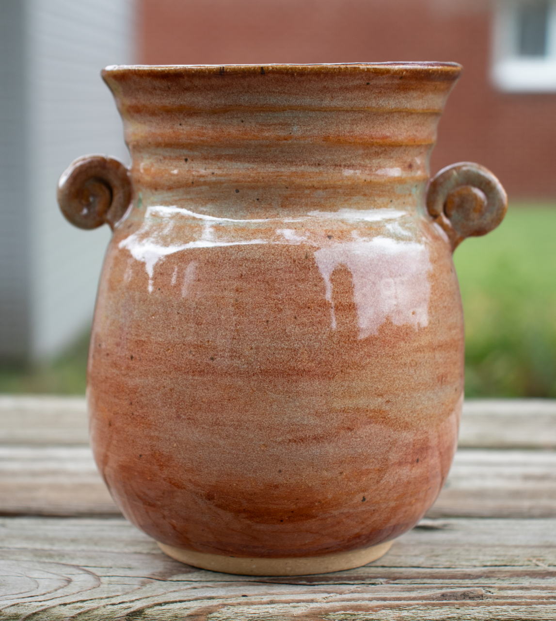 Handcrafted Stoneware Vase