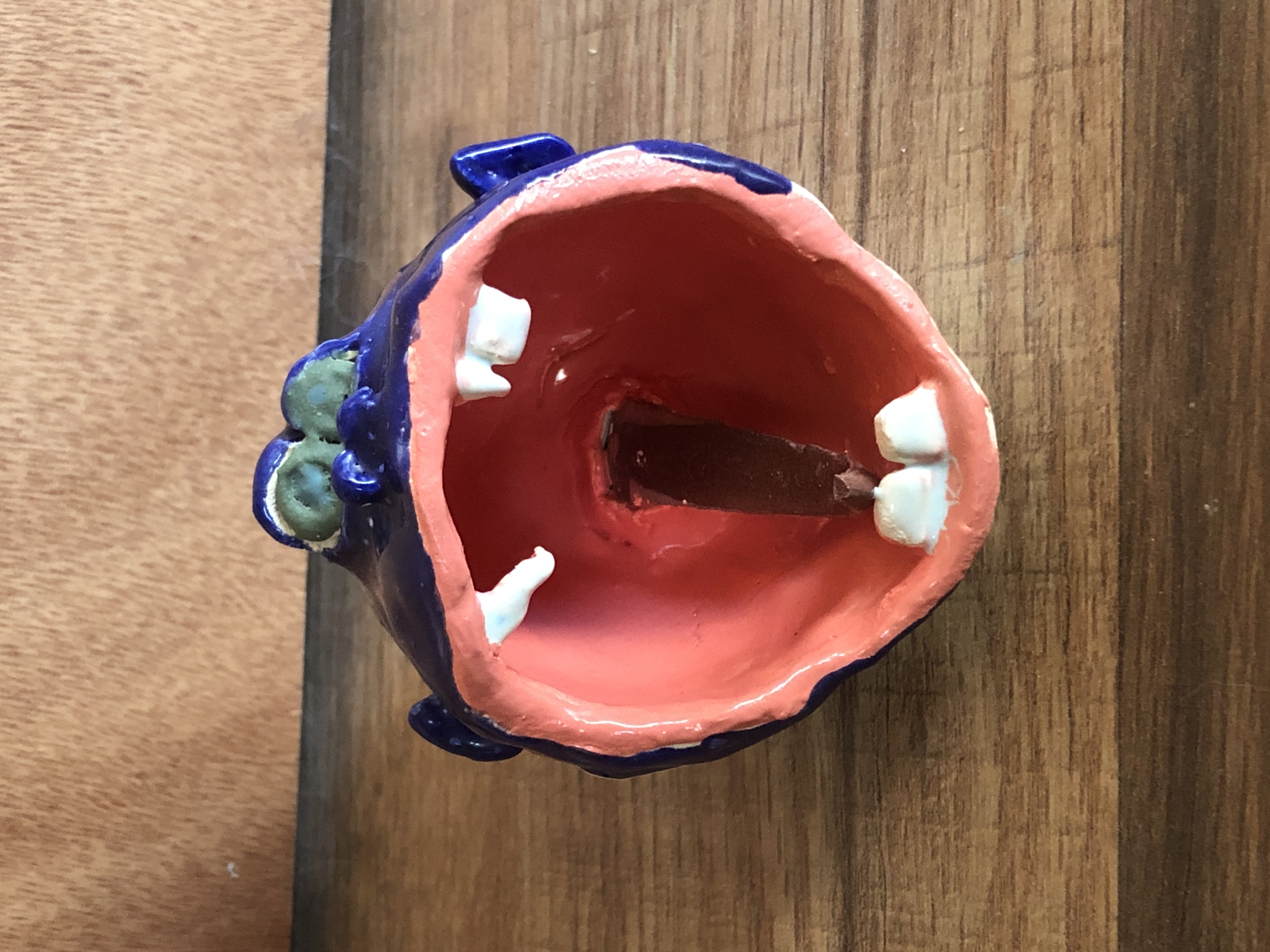 Handmade Ceramic Monster Heads