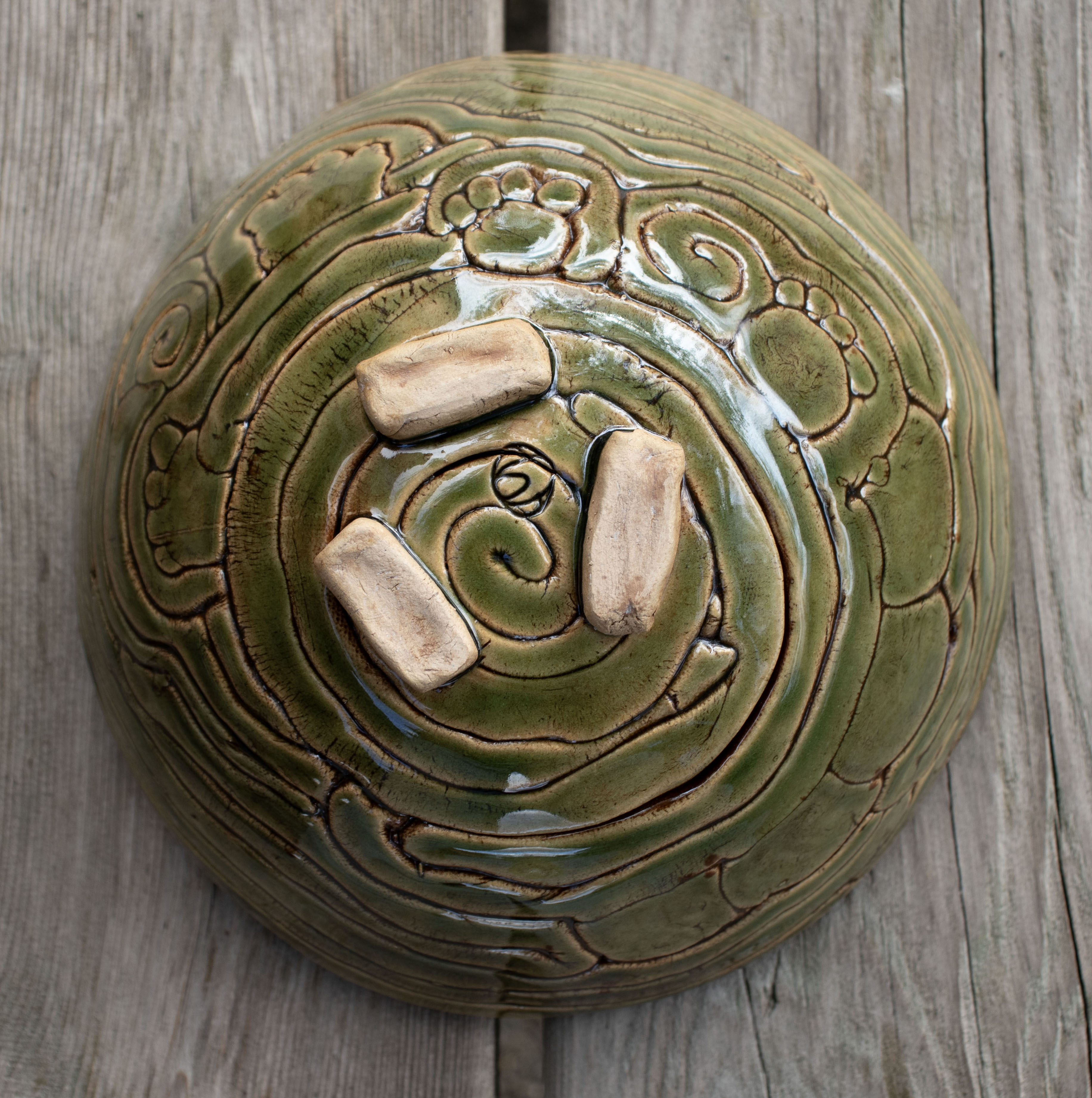 Bowl — Handmade Stoneware - 3 Bar Feet