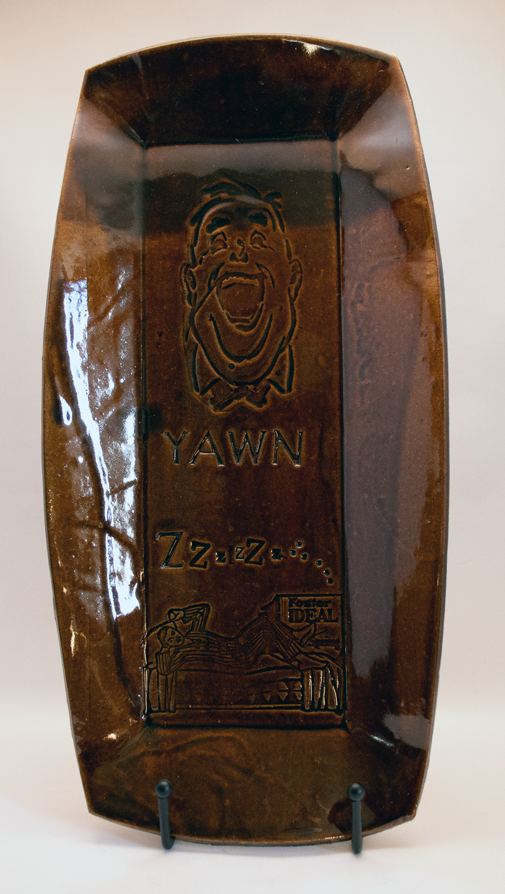 Decorative Yawn Tray