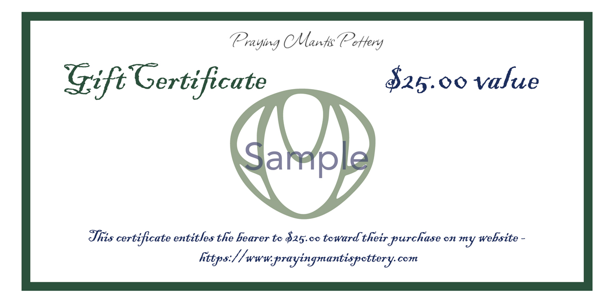 Gift Certificate